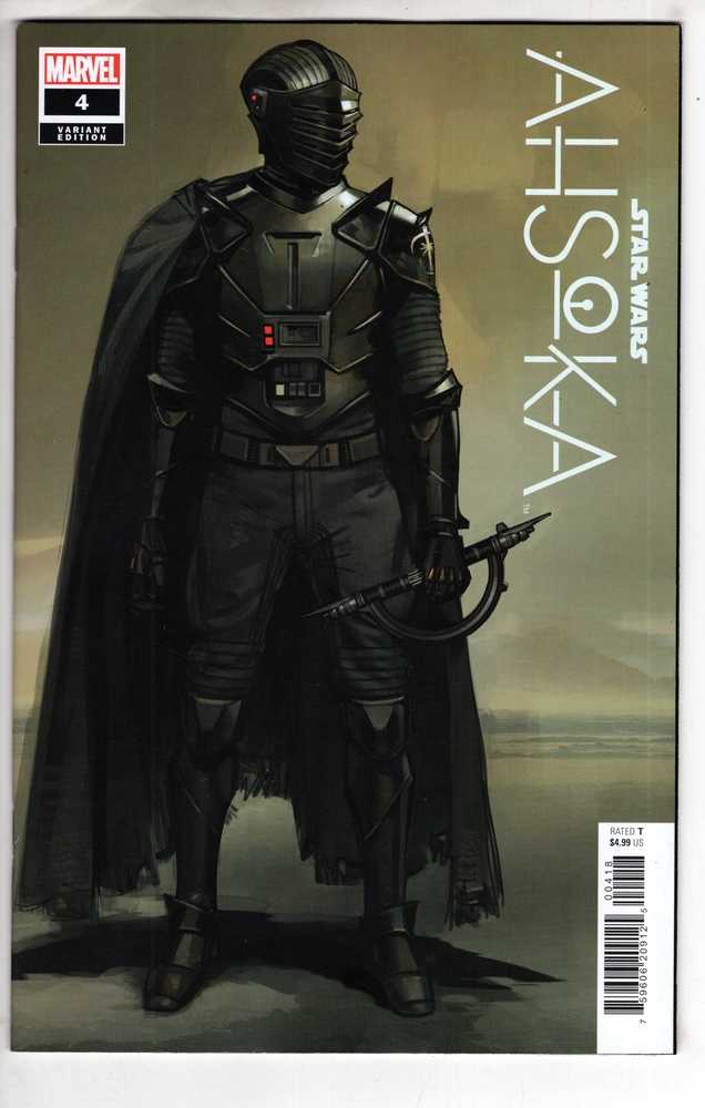 MARVEL PRH COMIC BOOK Star Wars: Ahsoka #4 Concept Art Variant