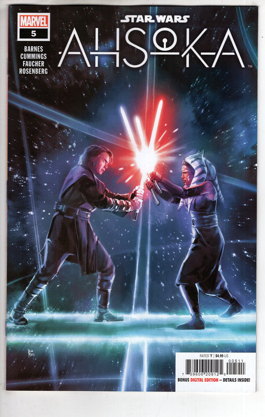MARVEL PRH COMIC BOOK STAR WARS AHSOKA #5