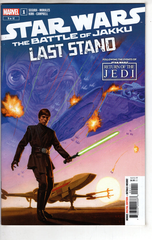 MARVEL PRH COMIC BOOK Star Wars: Battle Of Jakku - Last Stand #1 Comic Book