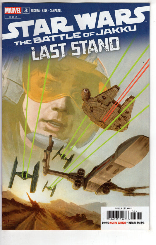 MARVEL PRH COMIC BOOK Star Wars: Battle Of Jakku - Last Stand #3