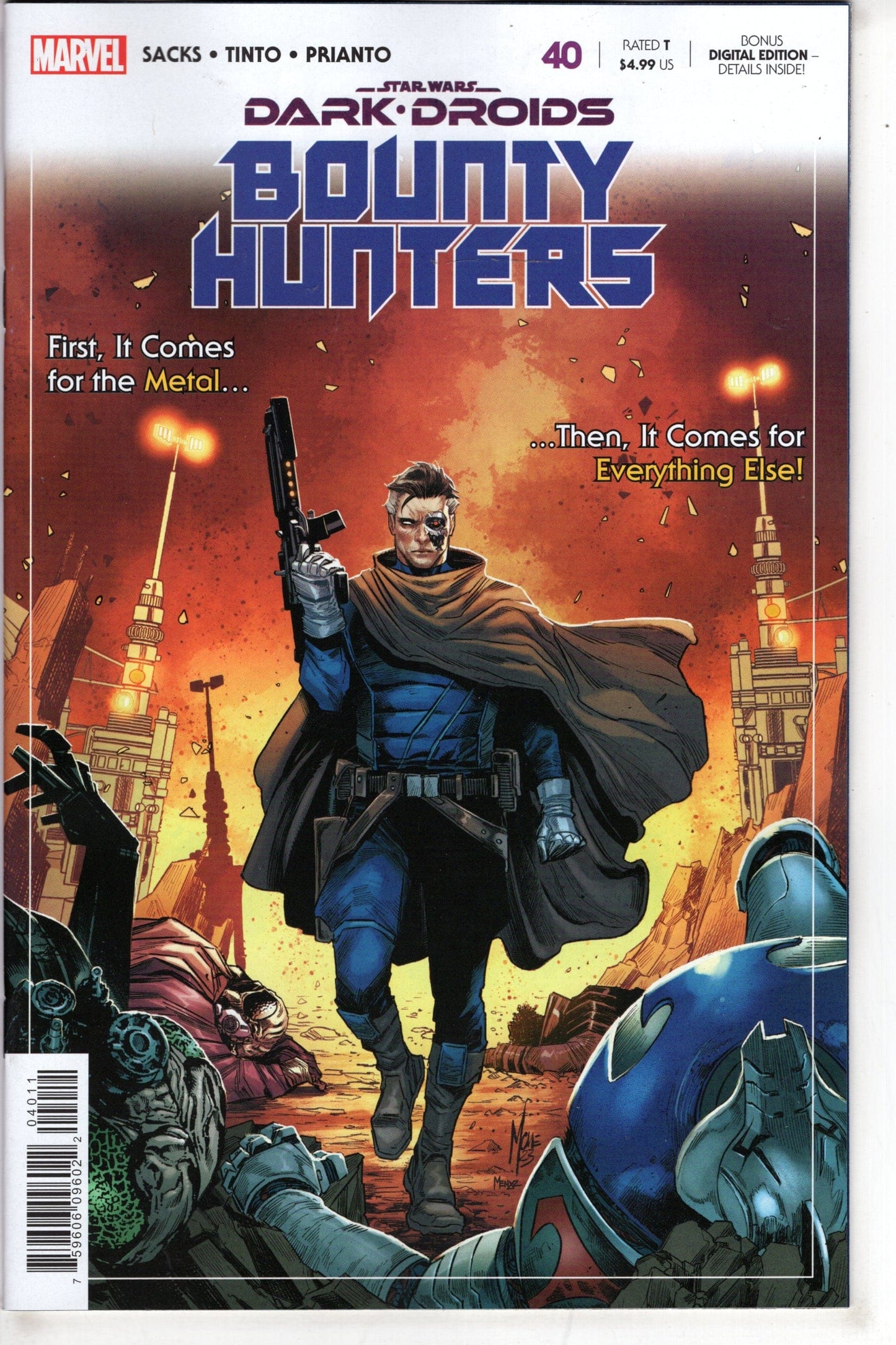 MARVEL PRH COMIC BOOK STAR WARS BOUNTY HUNTERS #40