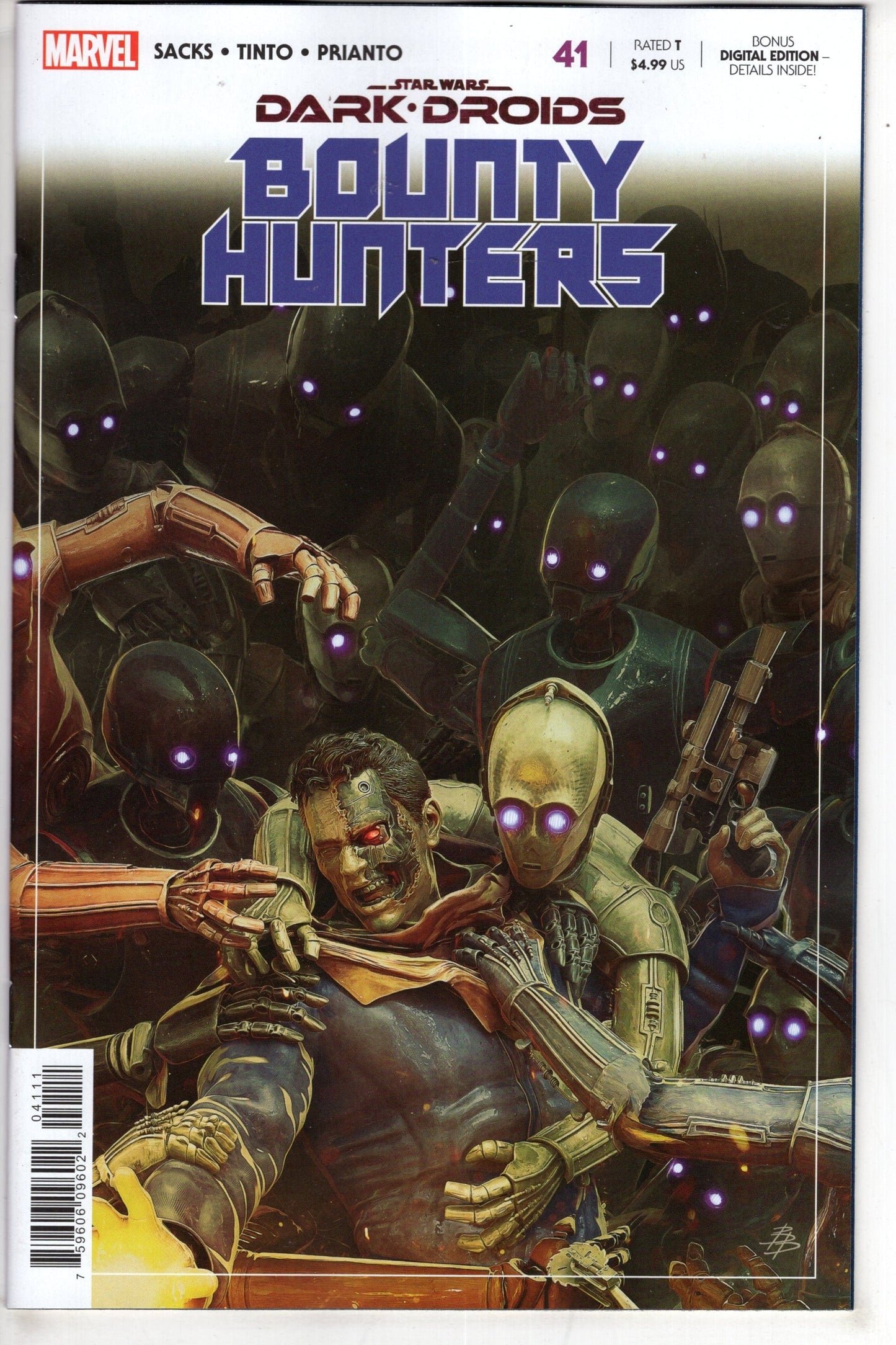 MARVEL PRH COMIC BOOK STAR WARS BOUNTY HUNTERS #41