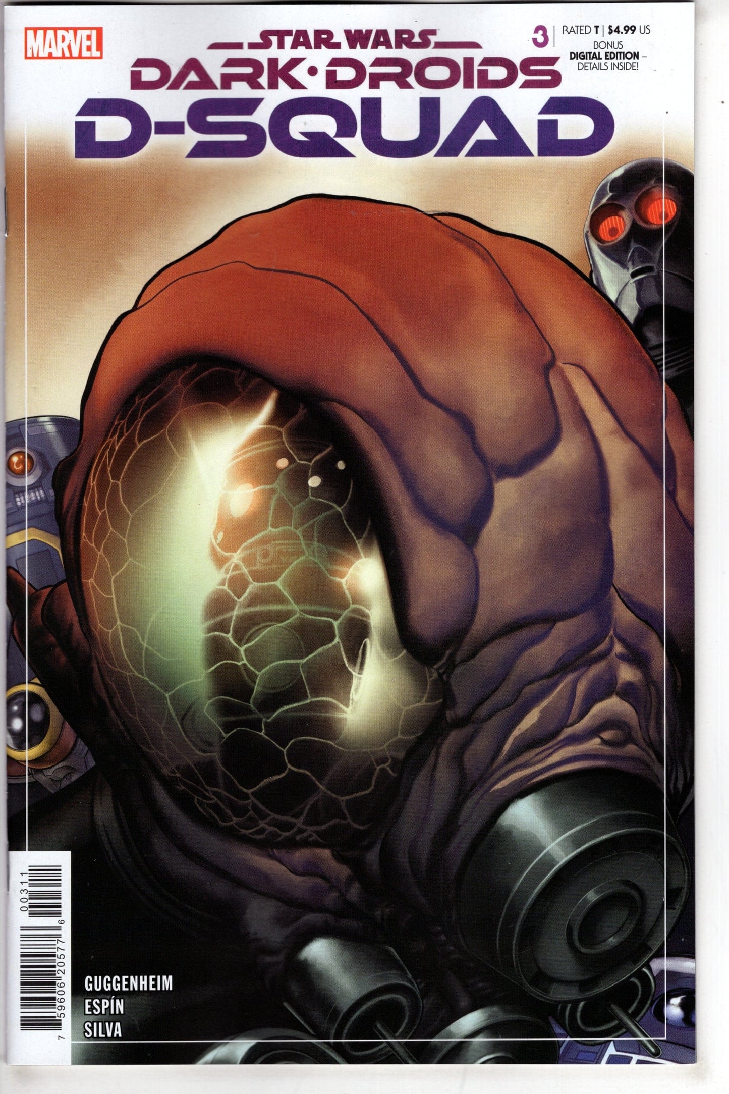 MARVEL PRH COMIC BOOK STAR WARS DARK DROIDS D-SQUAD #3