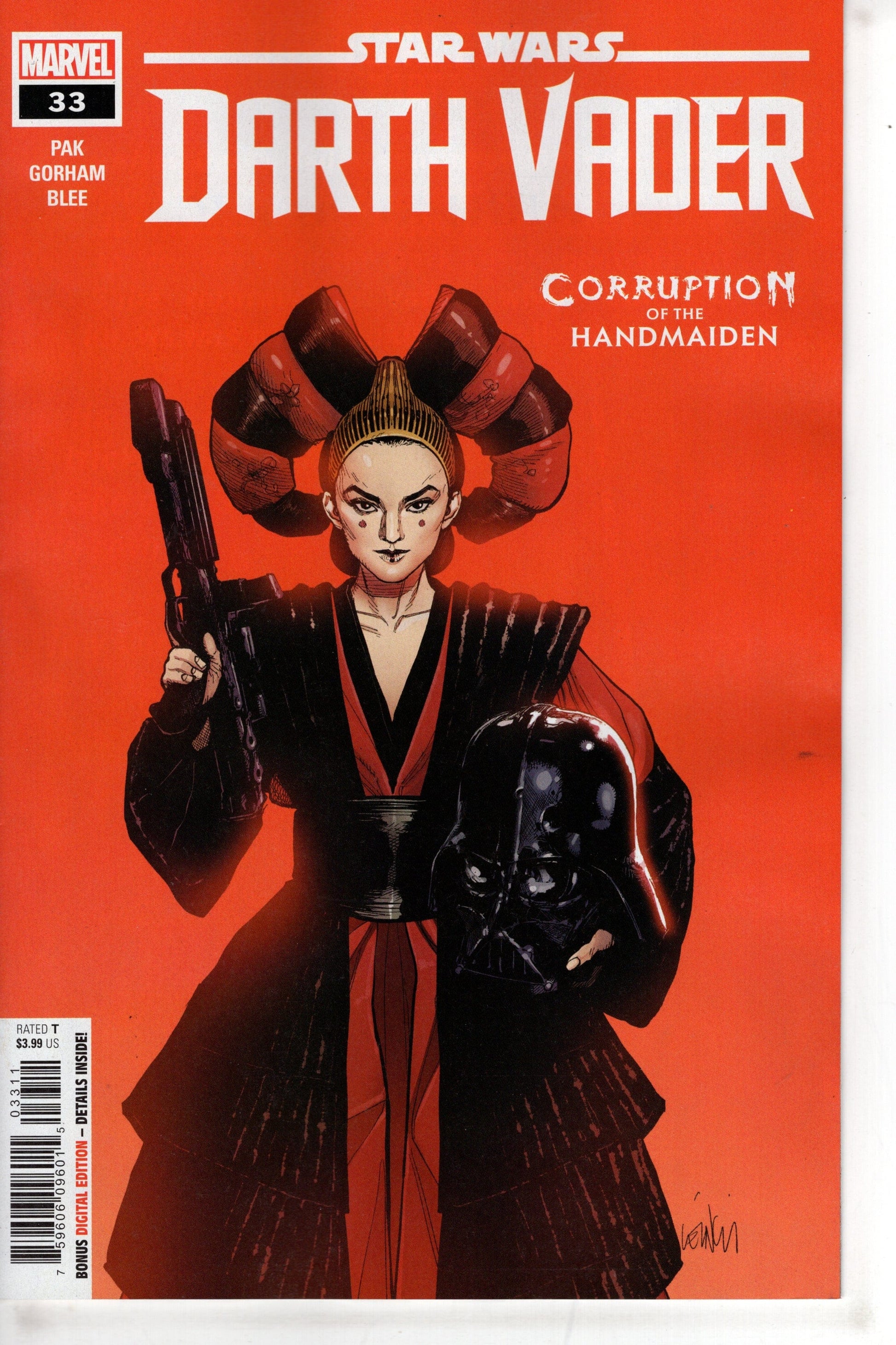 MARVEL PRH COMIC BOOK STAR WARS DARTH VADER #33
