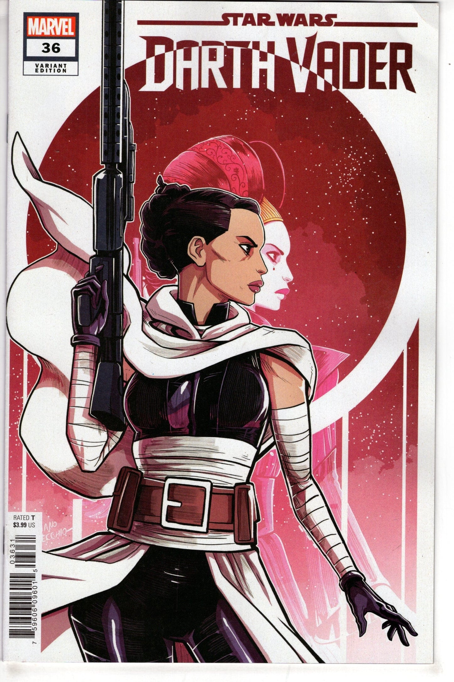 MARVEL PRH COMIC BOOK STAR WARS DARTH VADER #36 LUCIANO VECCHIO VAR