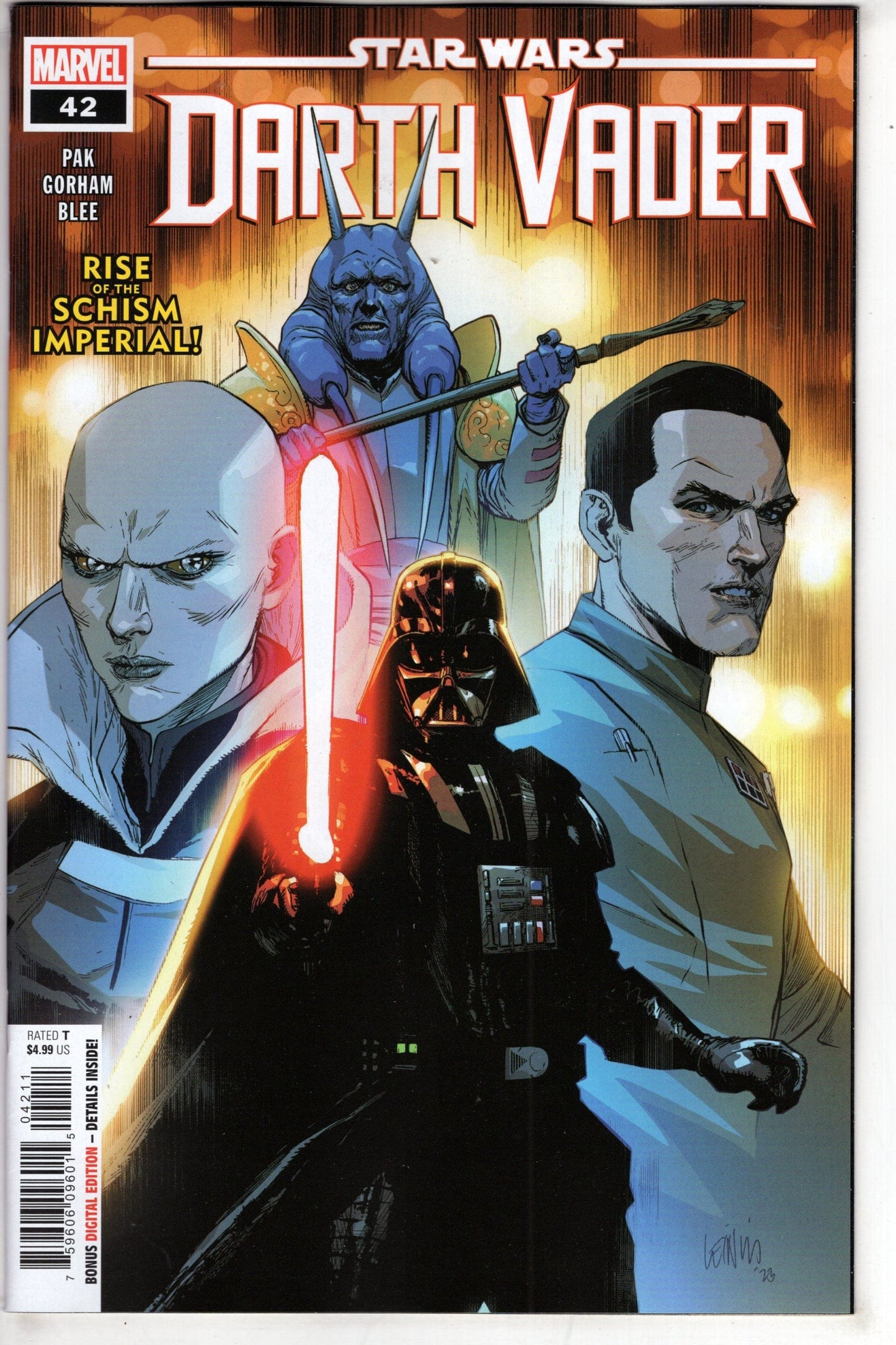 MARVEL PRH COMIC BOOK STAR WARS DARTH VADER #42
