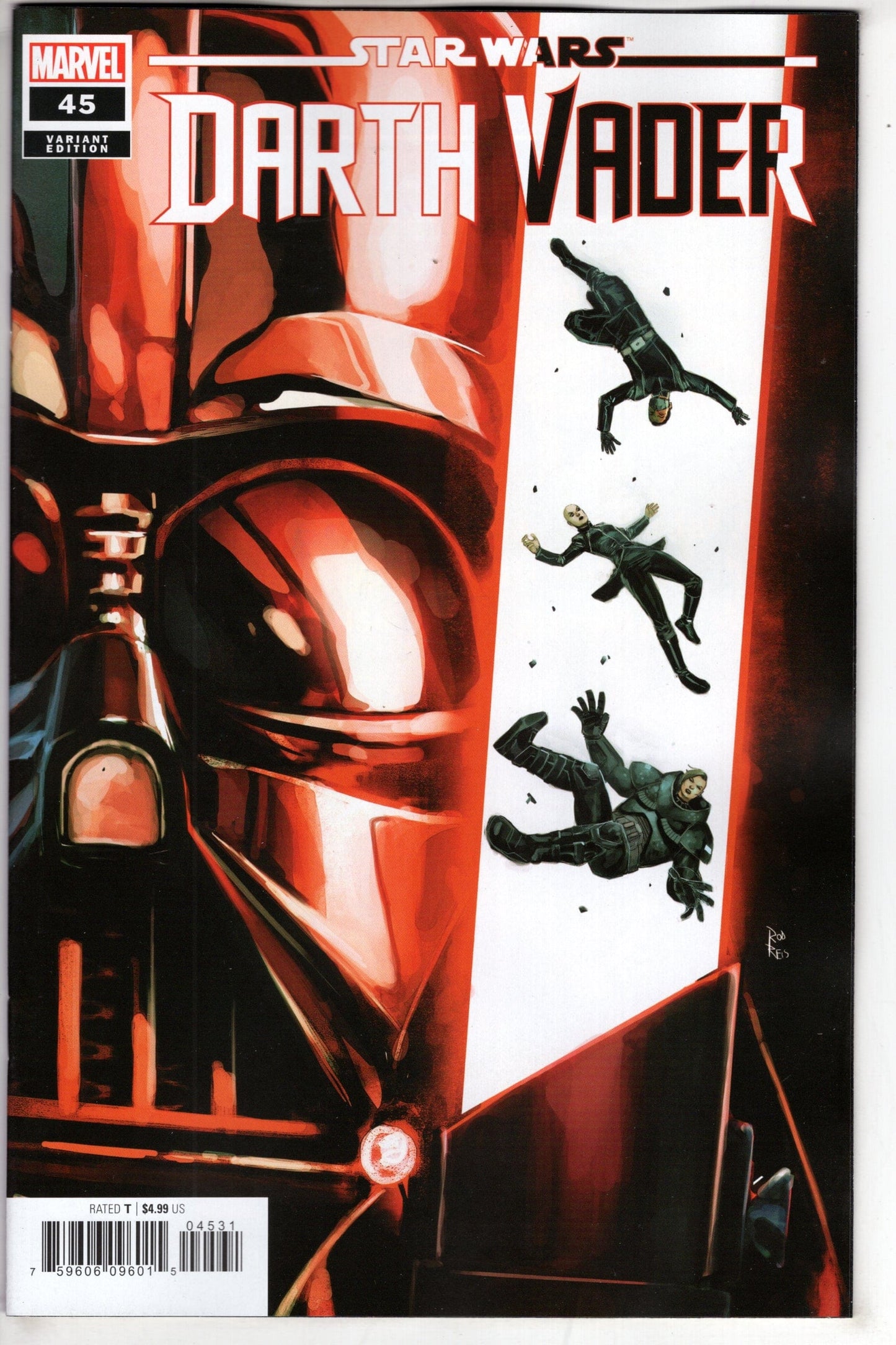 MARVEL PRH COMIC BOOK STAR WARS DARTH VADER #45 ROD REIS VAR