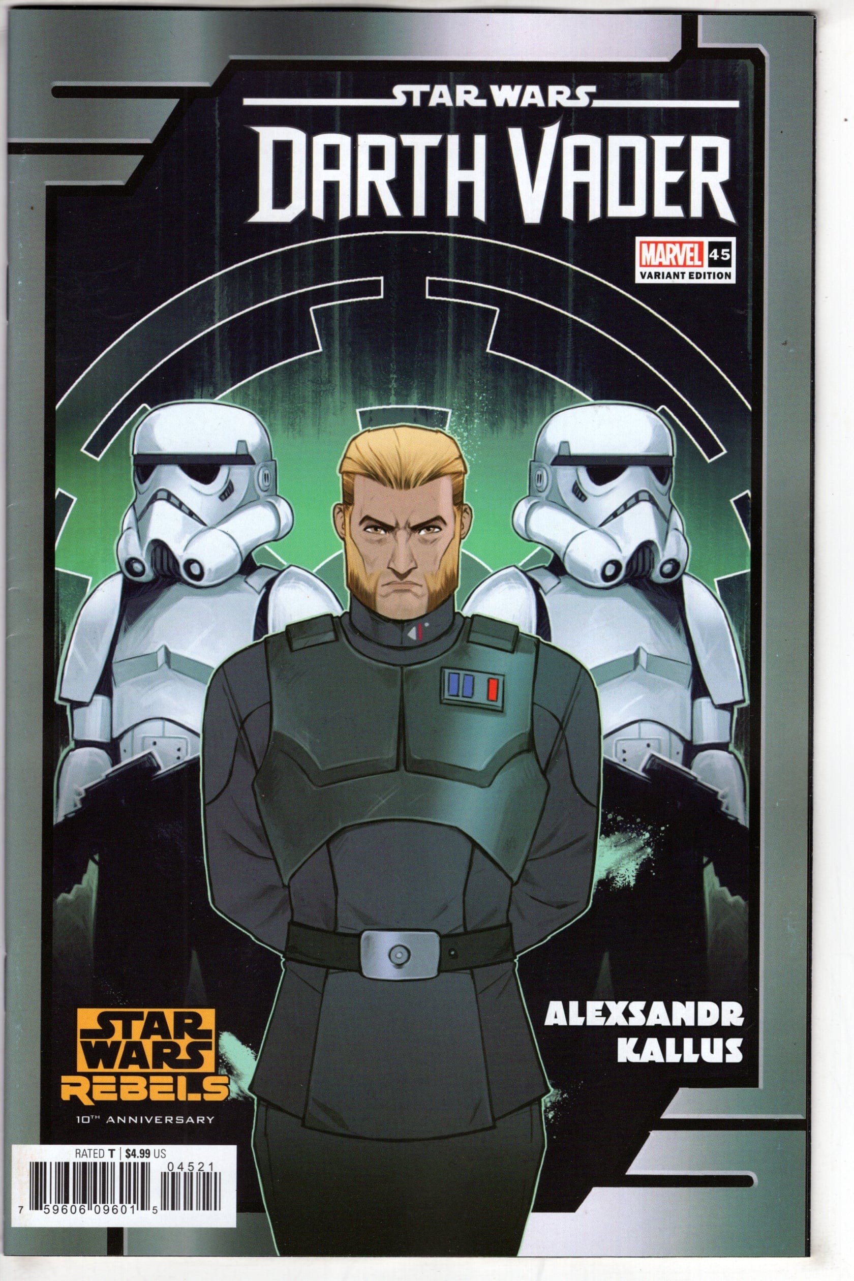 MARVEL PRH COMIC BOOK STAR WARS DARTH VADER #45 WIJNGAARD REBELS 10TH ANN VAR