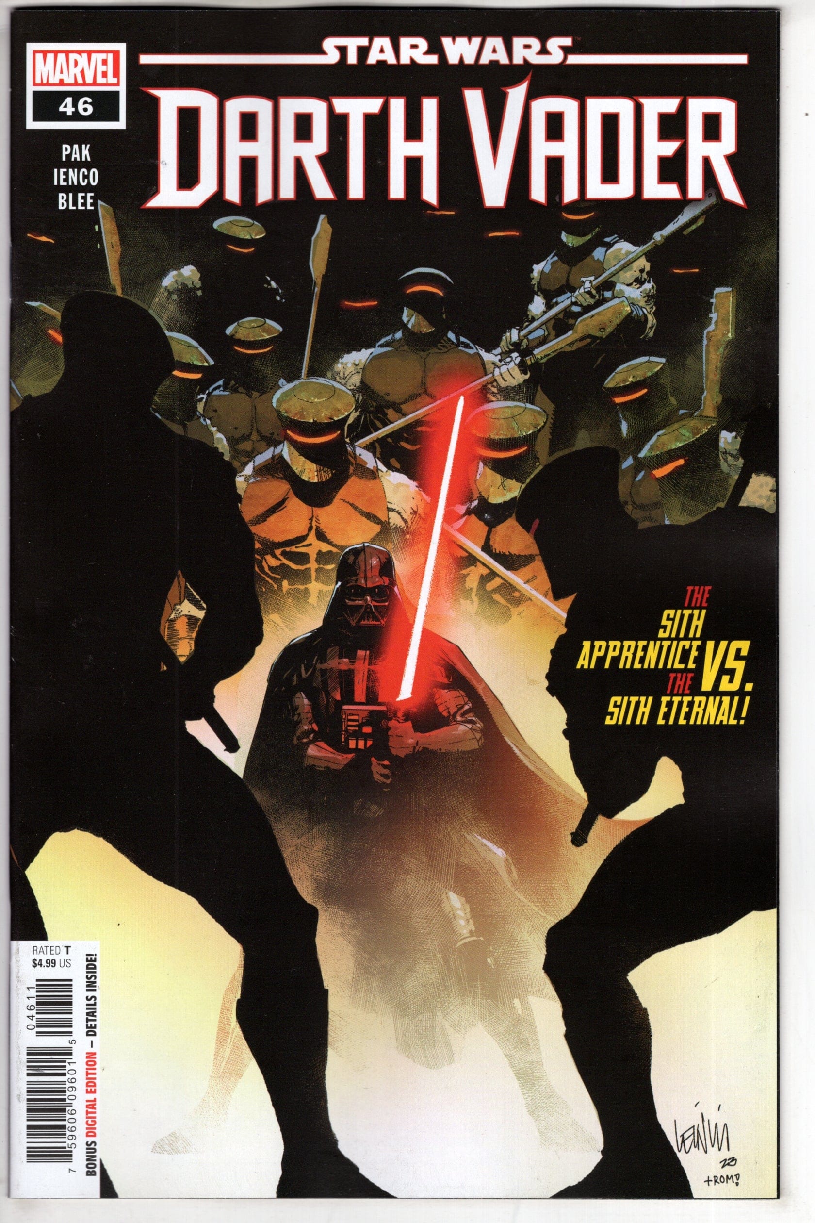 MARVEL PRH COMIC BOOK STAR WARS DARTH VADER #46