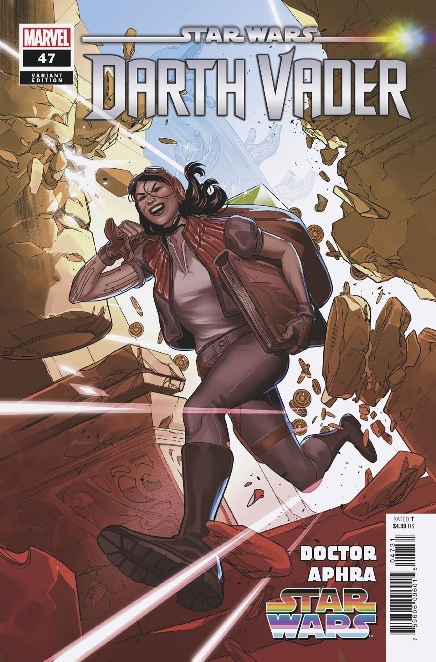 MARVEL PRH COMIC BOOK STAR WARS DARTH VADER #47 RACHAEL STOTT PRIDE VAR