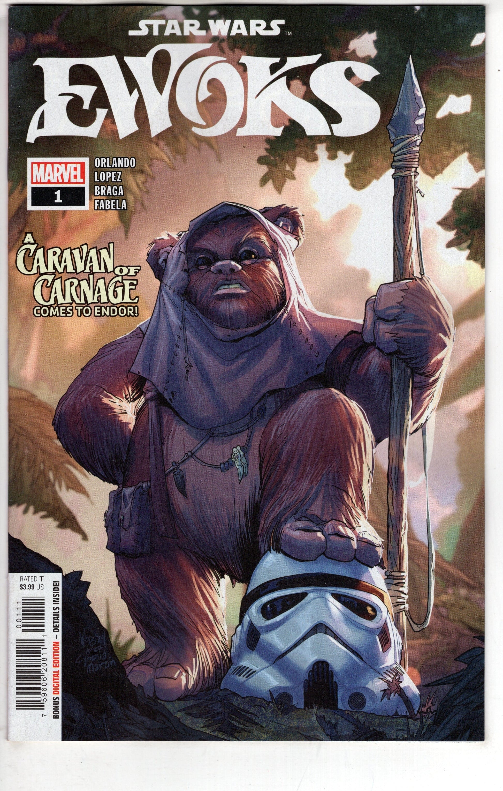 MARVEL PRH COMIC BOOK STAR WARS EWOKS #1 (OF 4)