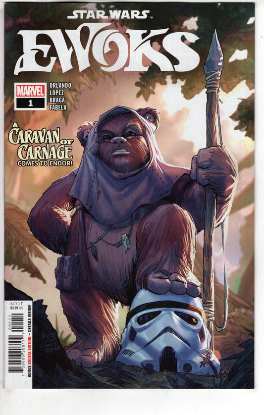 MARVEL PRH COMIC BOOK STAR WARS EWOKS #1 (OF 4)