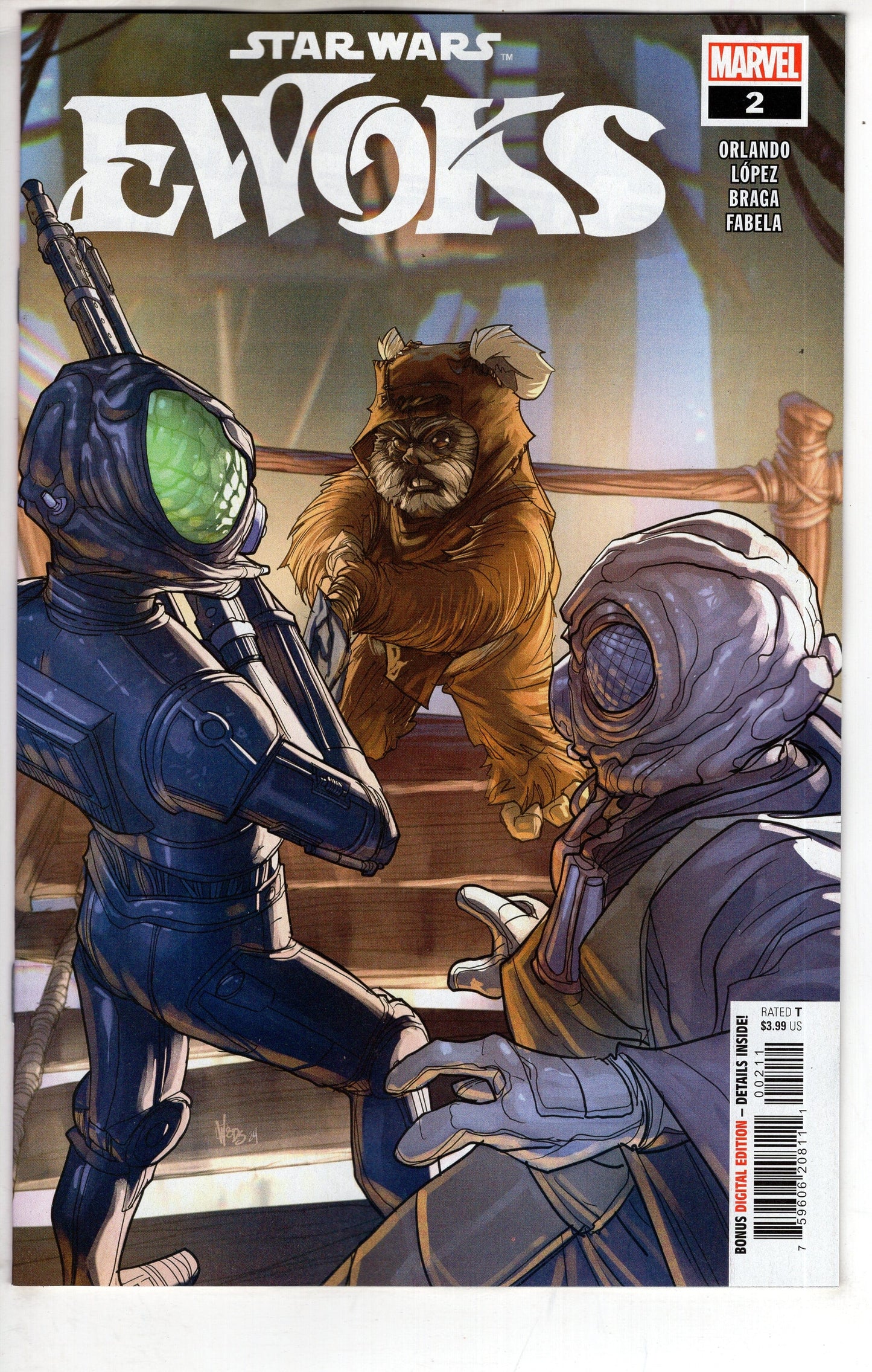 MARVEL PRH COMIC BOOK STAR WARS EWOKS #2 (OF 4)