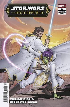 MARVEL PRH COMIC BOOK STAR WARS HIGH REPUBLIC #6 MASTER APPRENTICE VAR