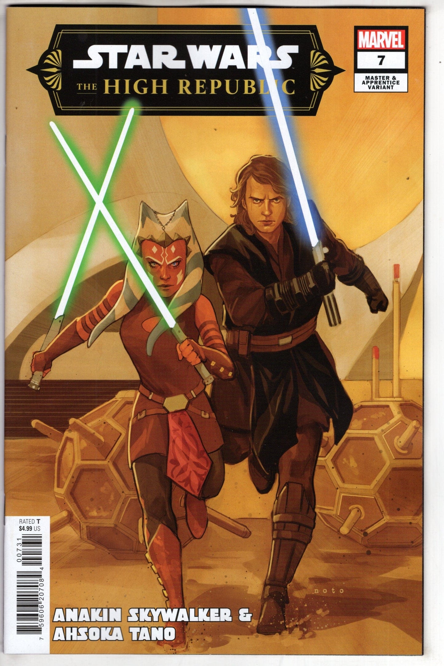 MARVEL PRH COMIC BOOK STAR WARS HIGH REPUBLIC #7 MASTER APPRENTICE VAR