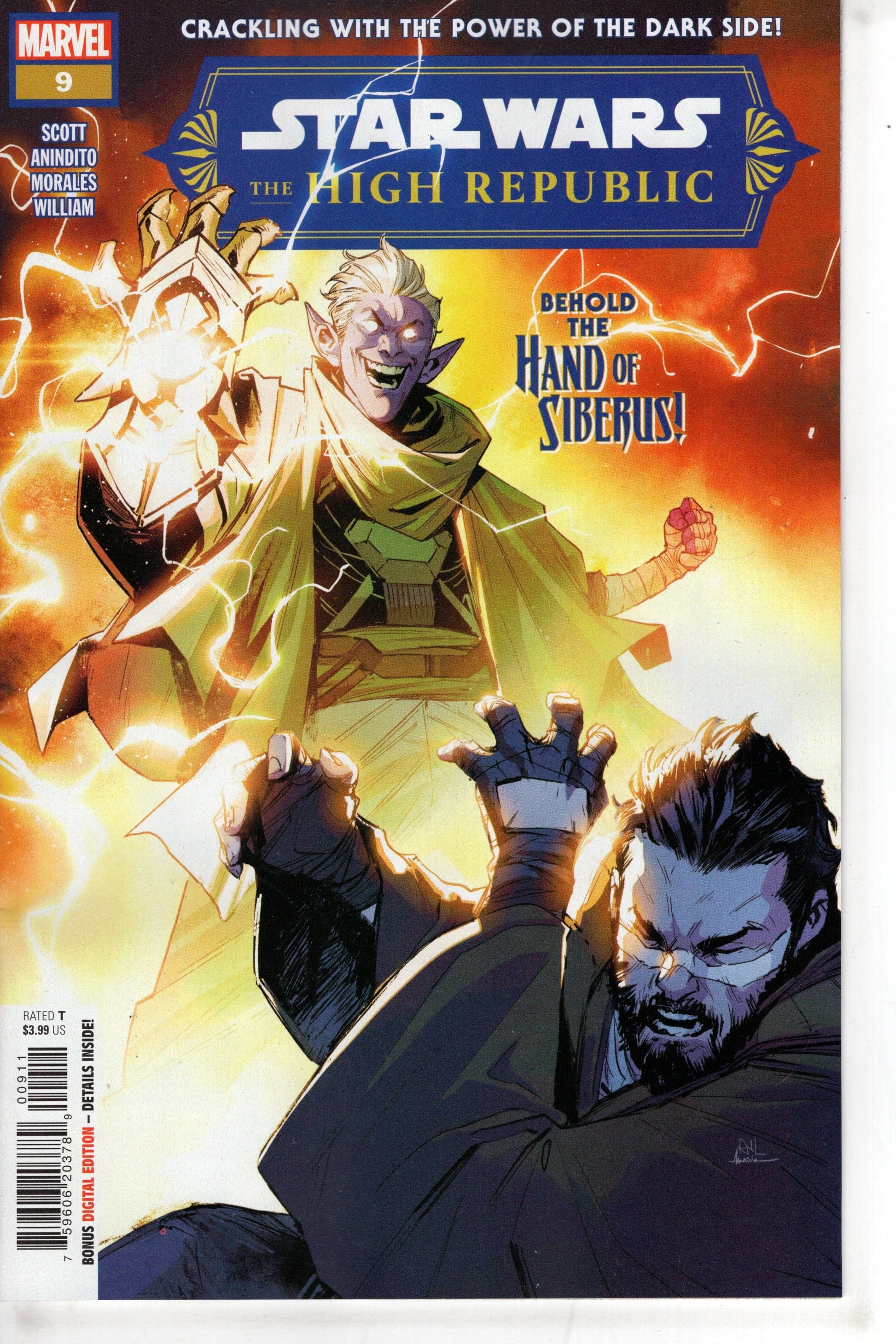 MARVEL PRH COMIC BOOK STAR WARS HIGH REPUBLIC #9