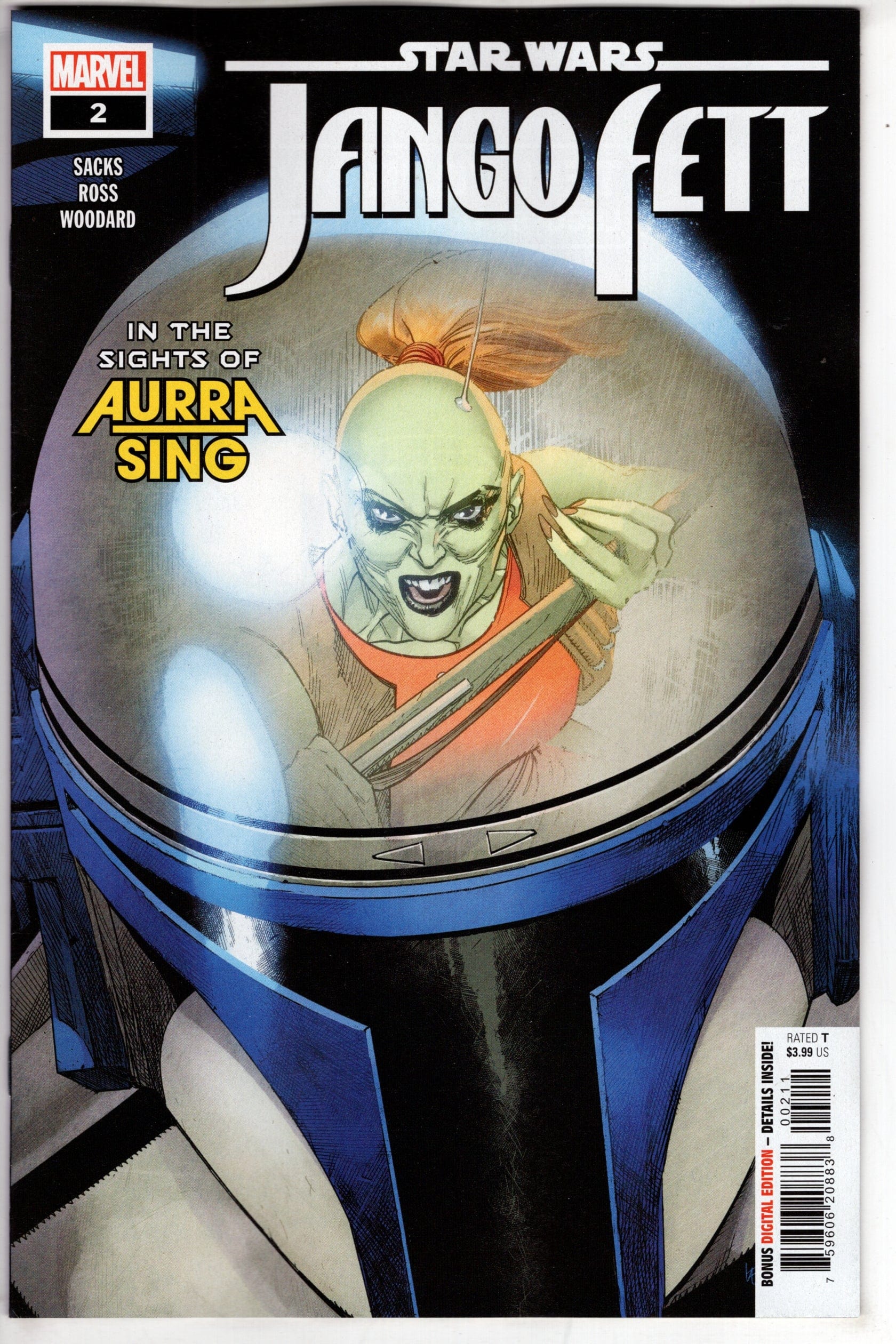 MARVEL PRH COMIC BOOK STAR WARS JANGO FETT #2