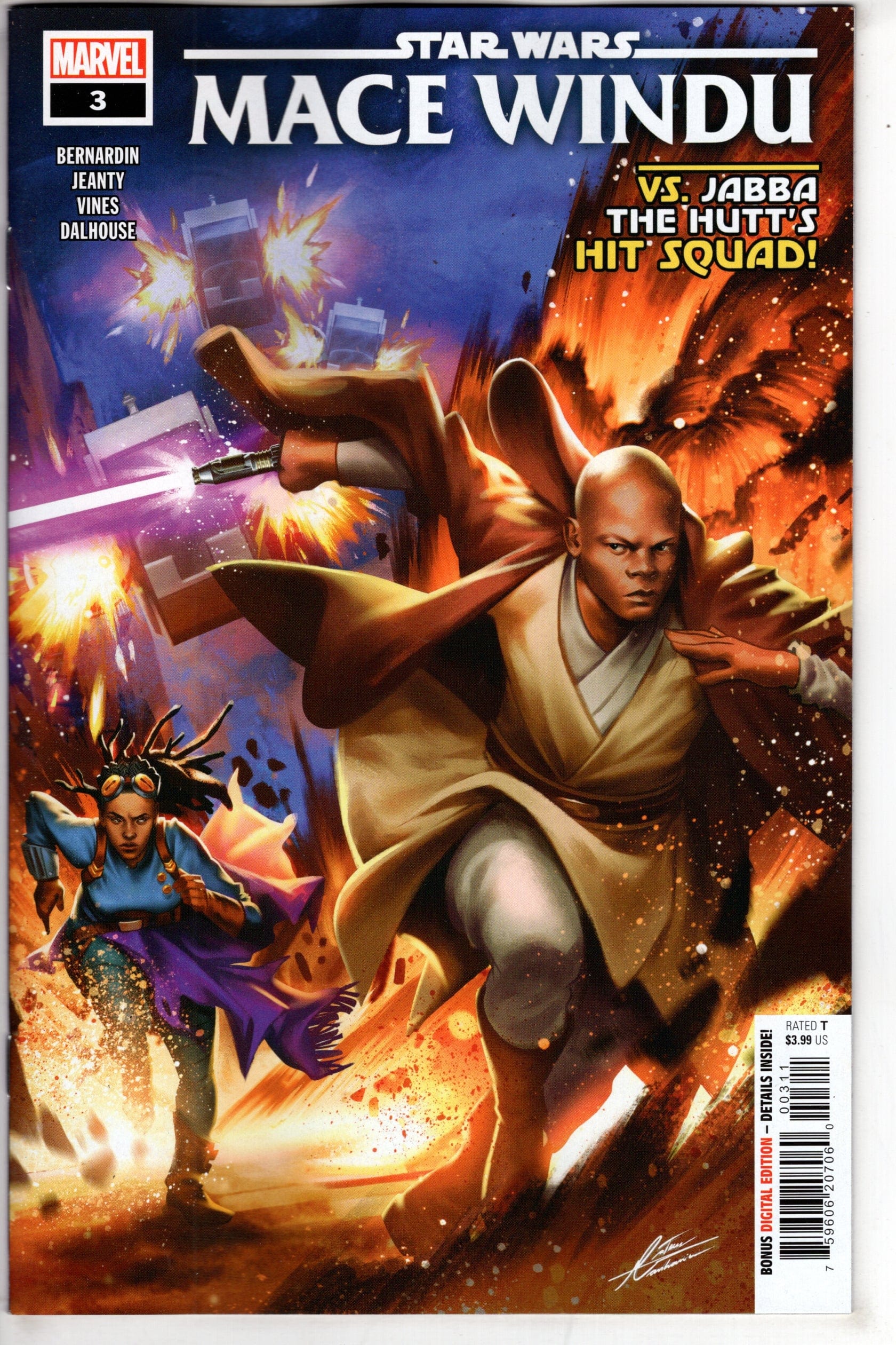 MARVEL PRH COMIC BOOK STAR WARS MACE WINDU #3