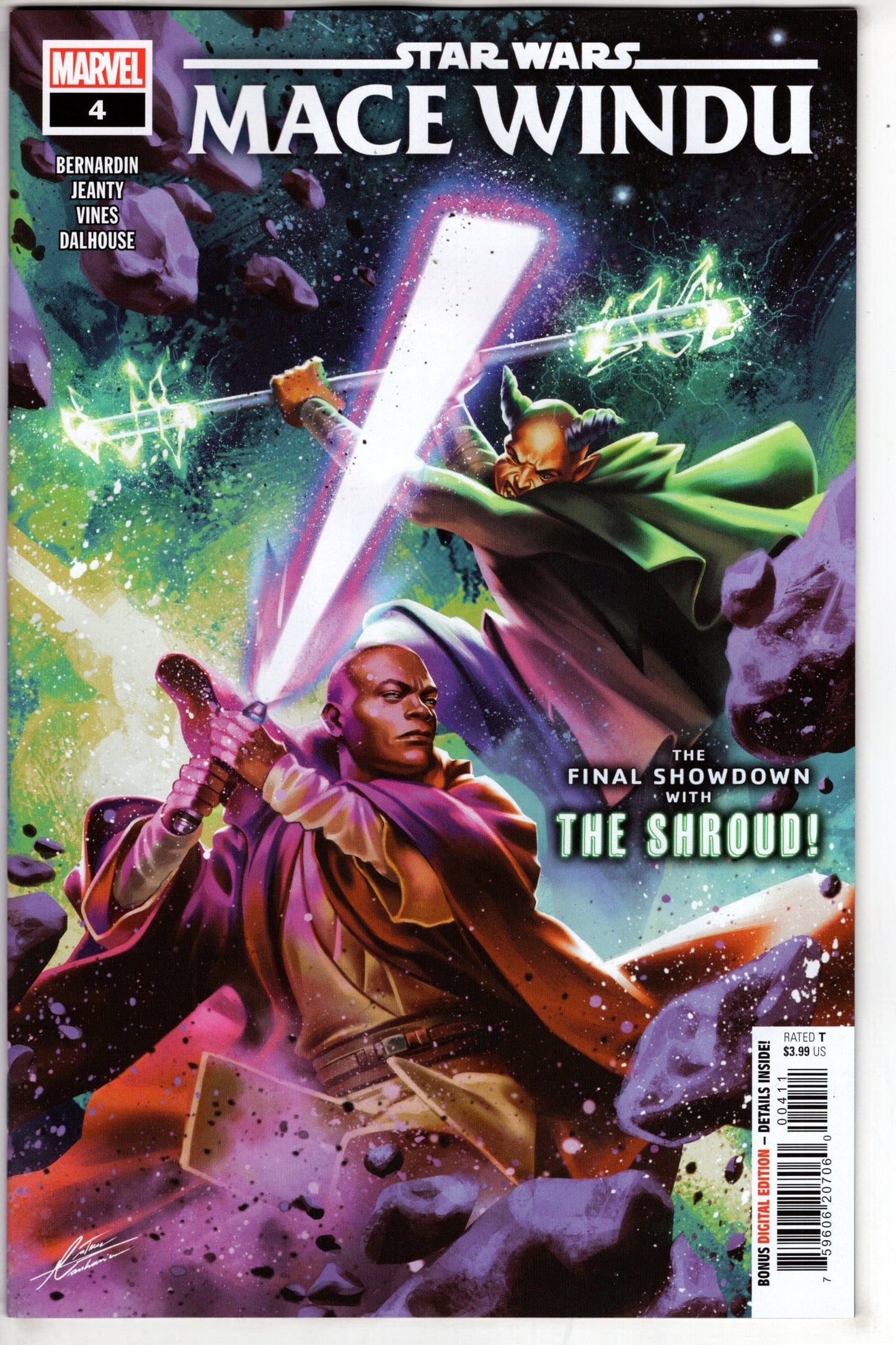 MARVEL PRH COMIC BOOK STAR WARS MACE WINDU #4