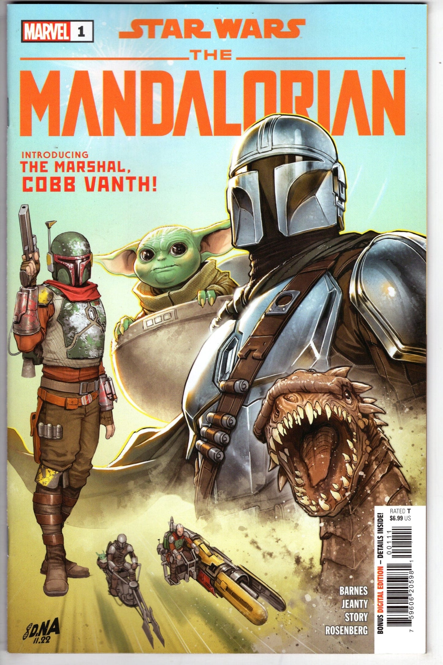 MARVEL PRH COMIC BOOK STAR WARS MANDALORIAN 2 #1