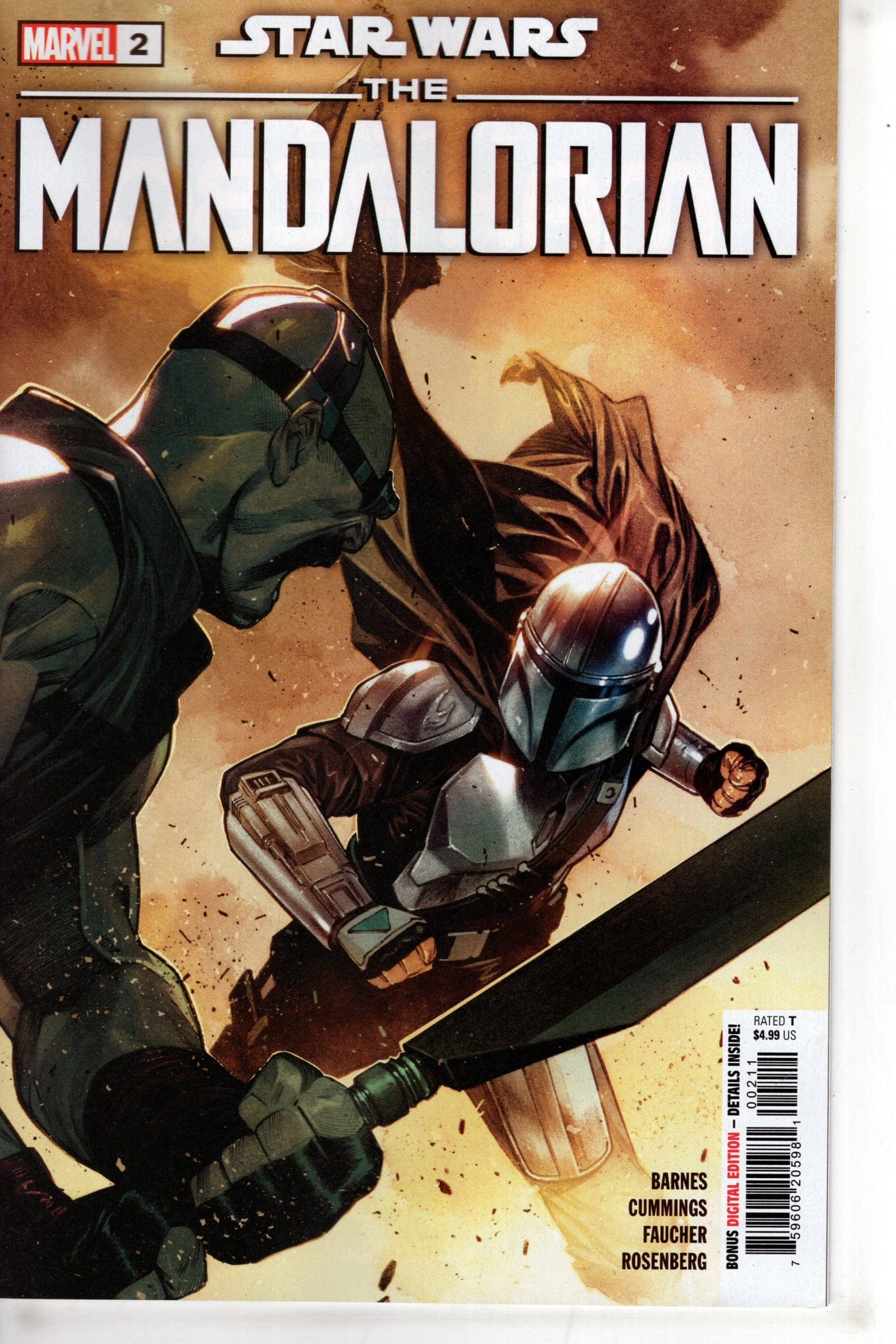 MARVEL PRH COMIC BOOK STAR WARS MANDALORIAN SEASON 2 #2