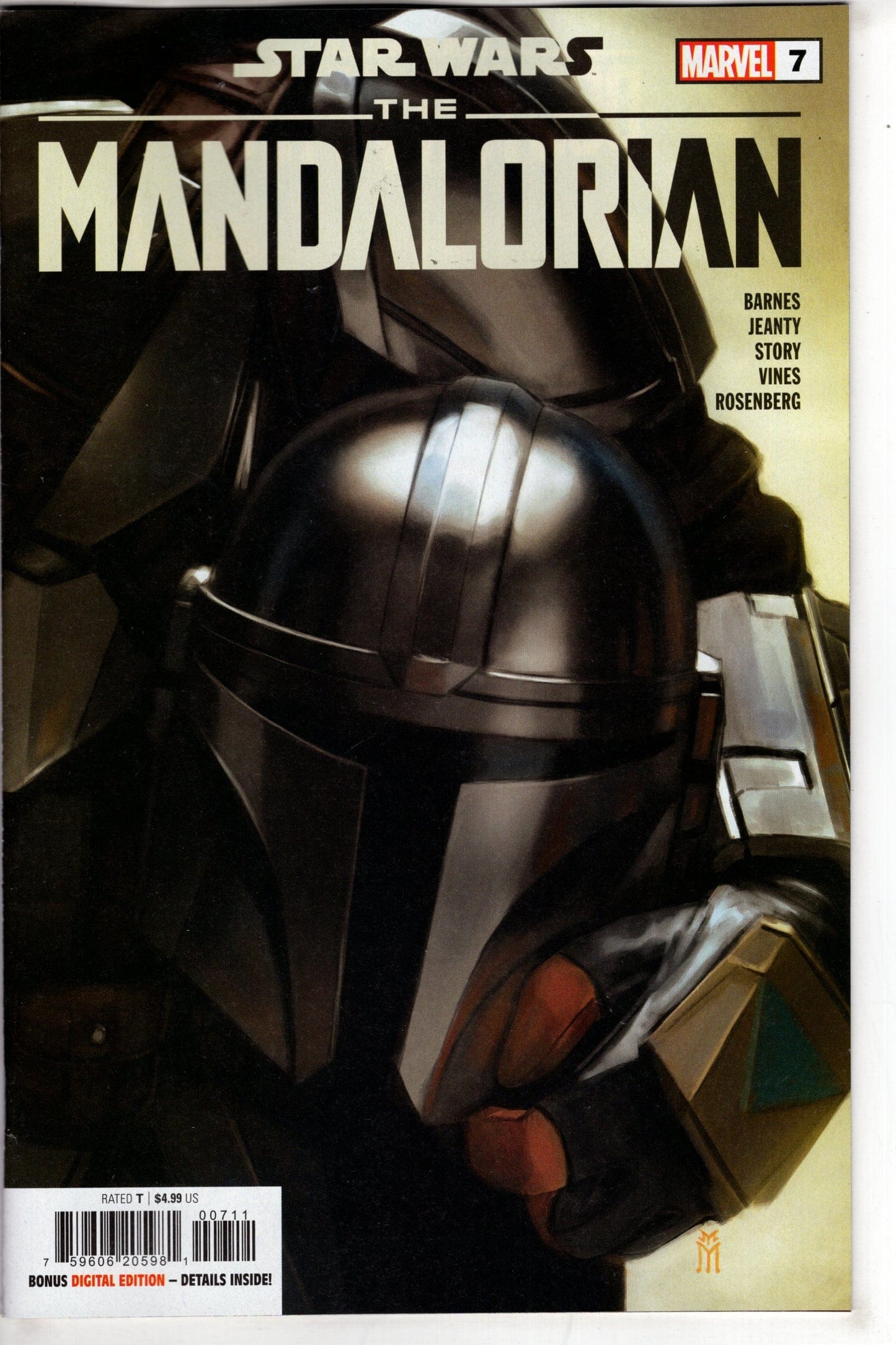 MARVEL PRH COMIC BOOK STAR WARS MANDALORIAN SEASON 2 #7