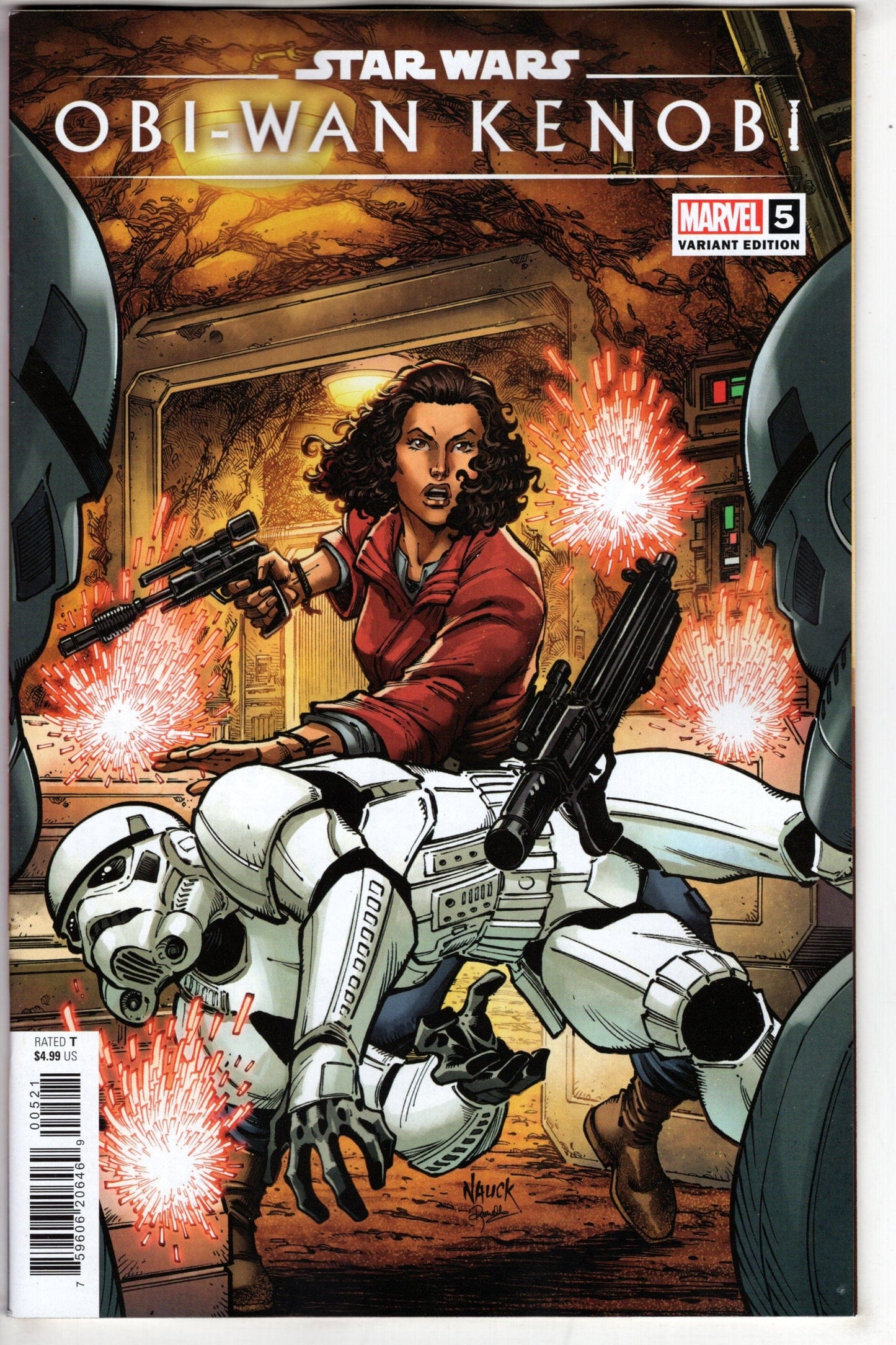 MARVEL PRH COMIC BOOK STAR WARS OBI-WAN KENOBI #5 TODD NAUCK VAR