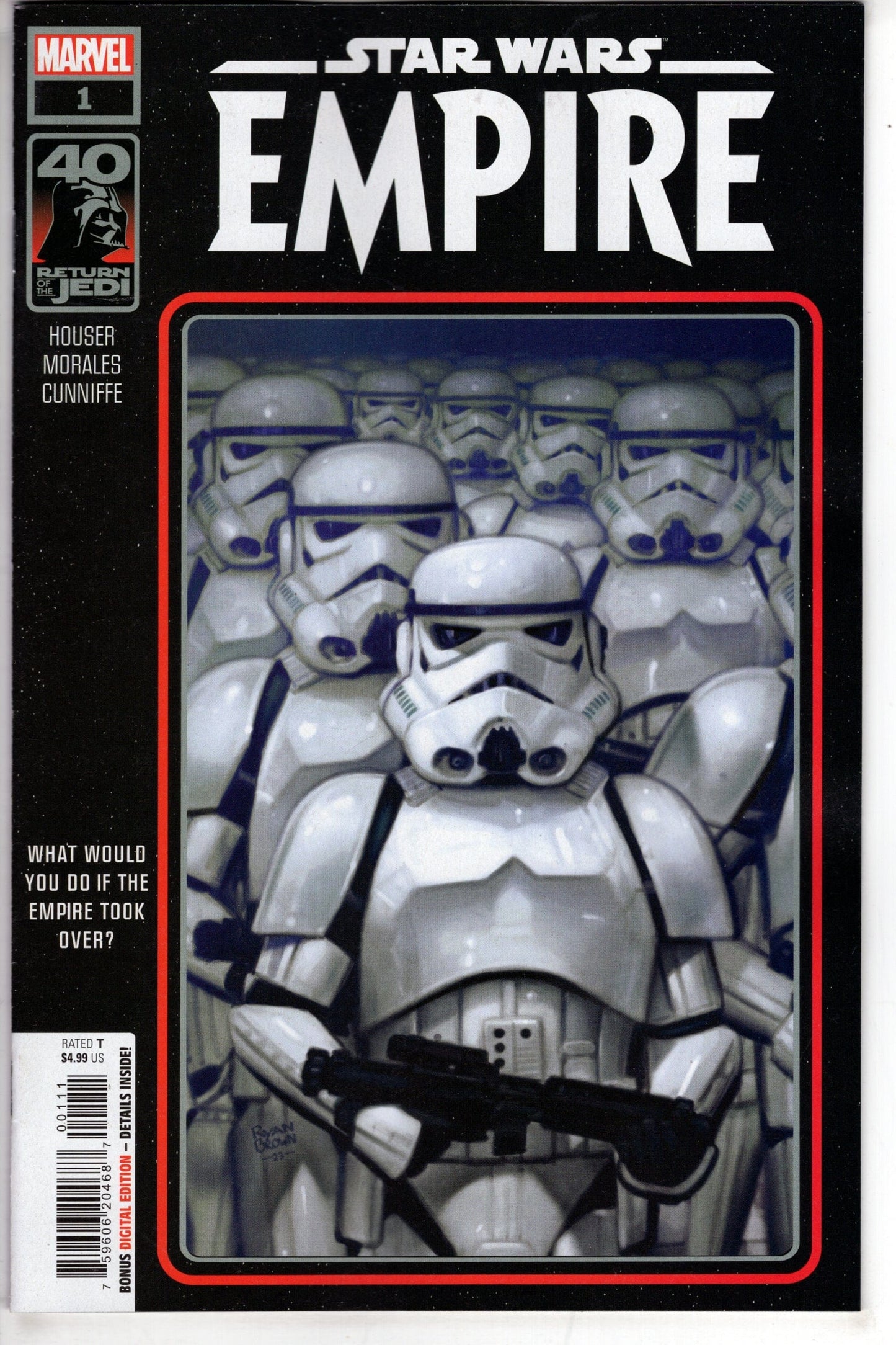 MARVEL PRH COMIC BOOK STAR WARS RETURN OF JEDI EMPIRE #1