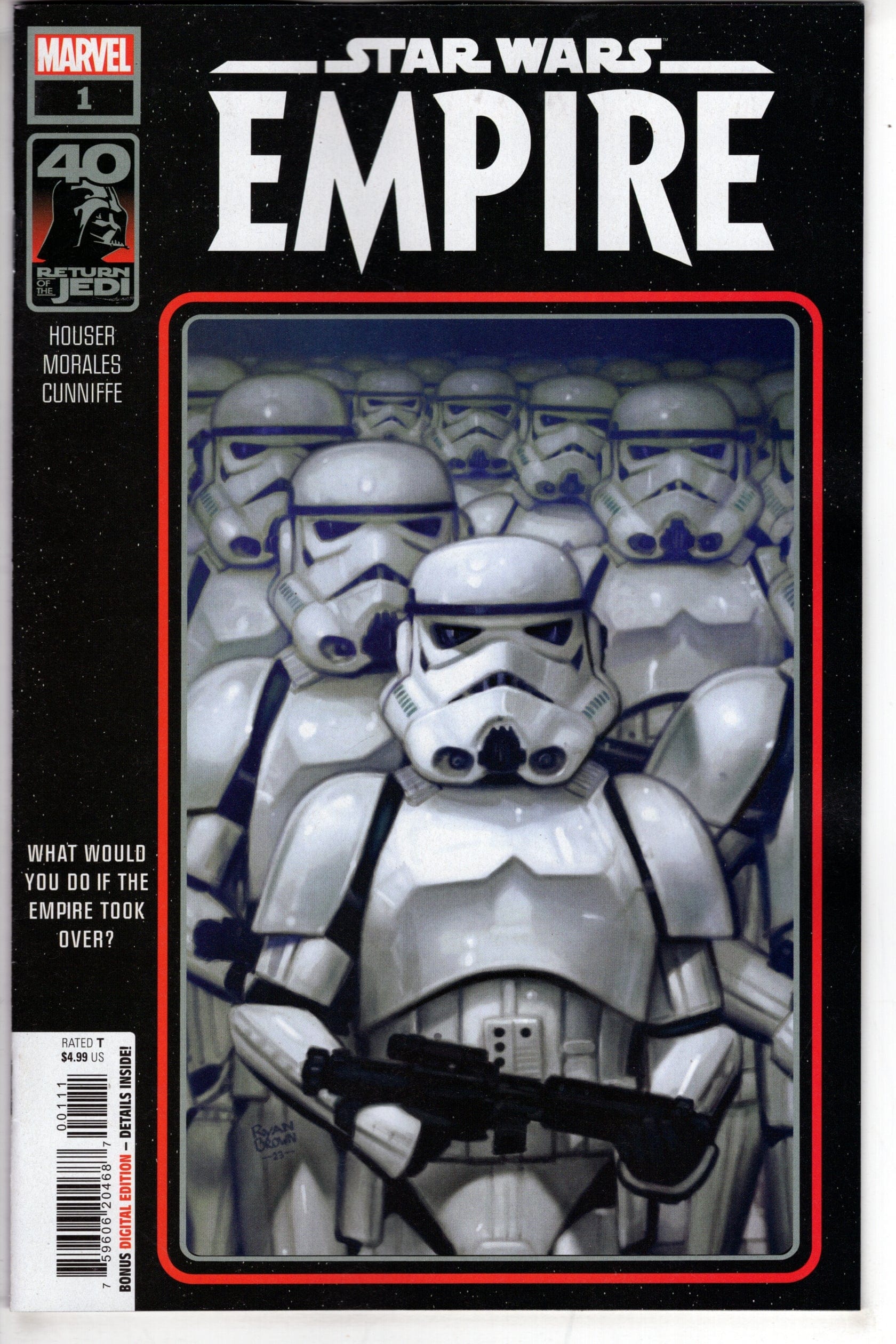 MARVEL PRH COMIC BOOK STAR WARS RETURN OF JEDI EMPIRE #1