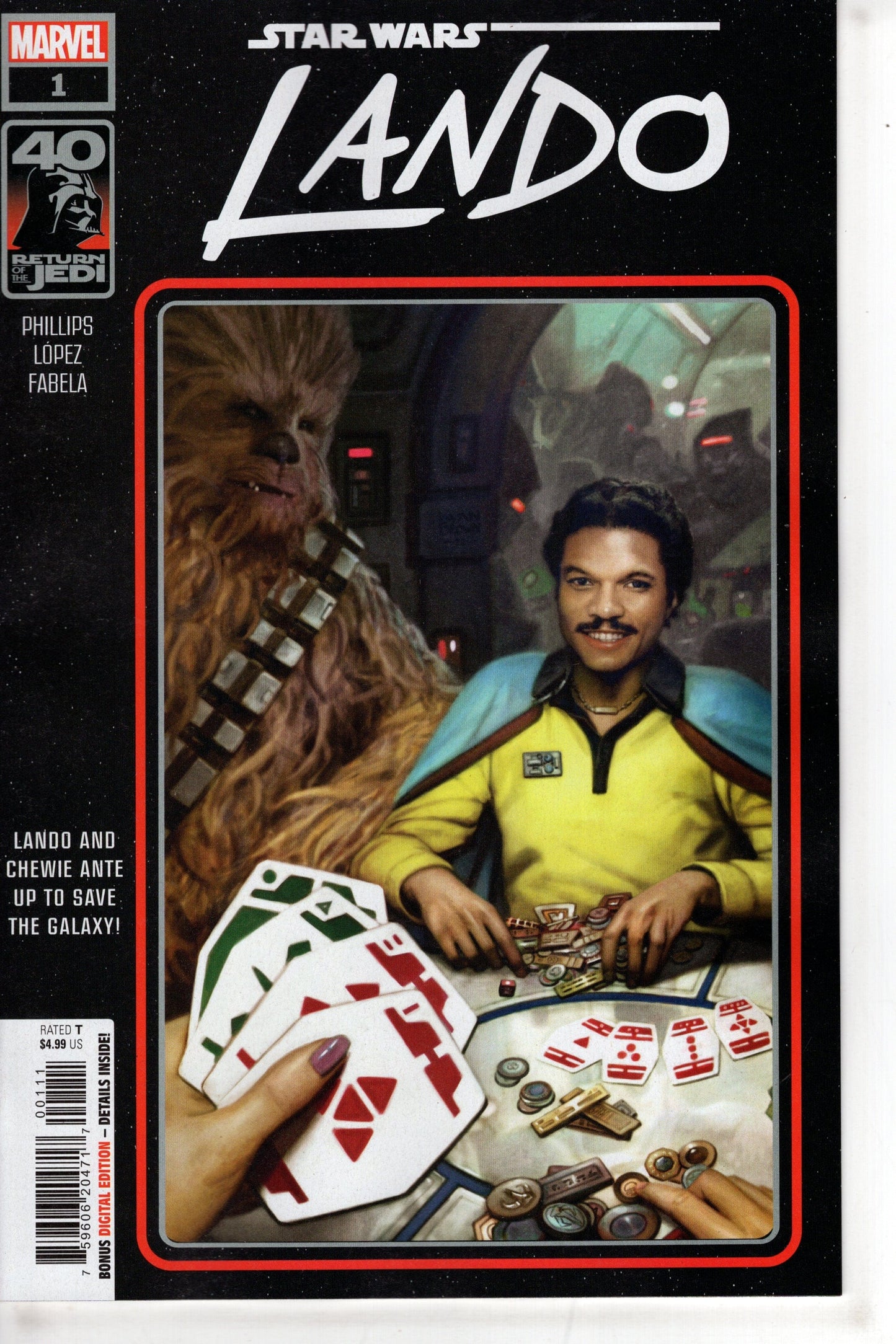 MARVEL PRH COMIC BOOK STAR WARS RETURN OF JEDI LANDO #1