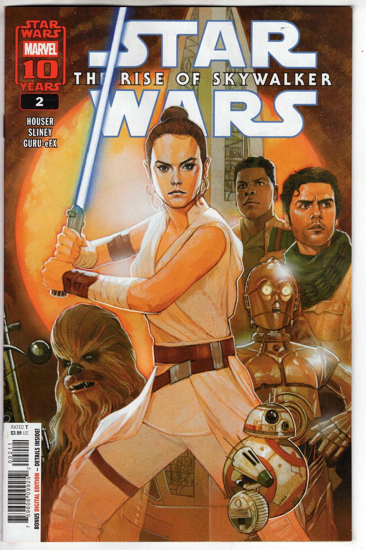 MARVEL PRH COMIC BOOK STAR WARS RISE OF SKYWALKER ADAPTATION #2