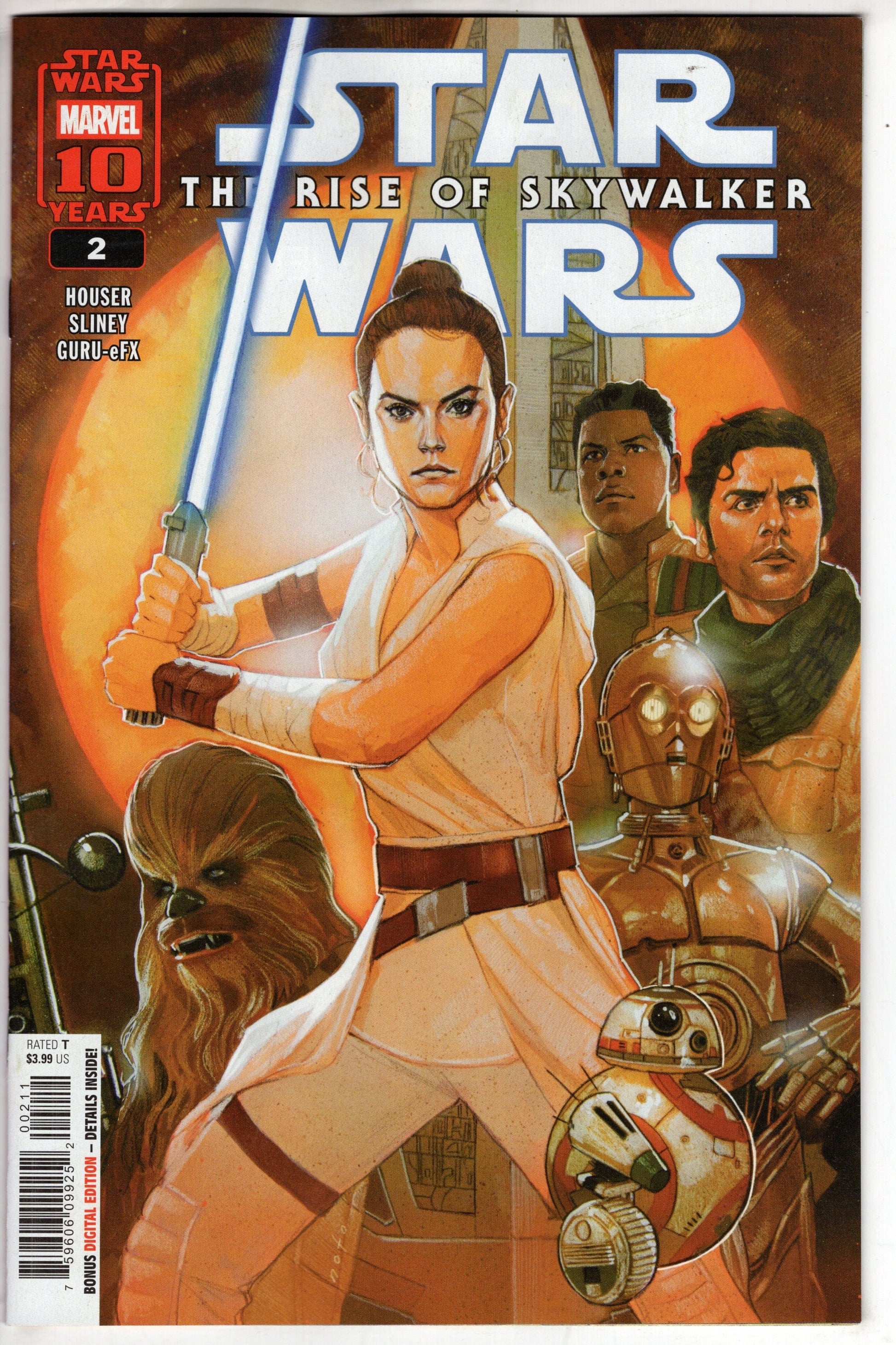 MARVEL PRH COMIC BOOK STAR WARS RISE OF SKYWALKER ADAPTATION #2