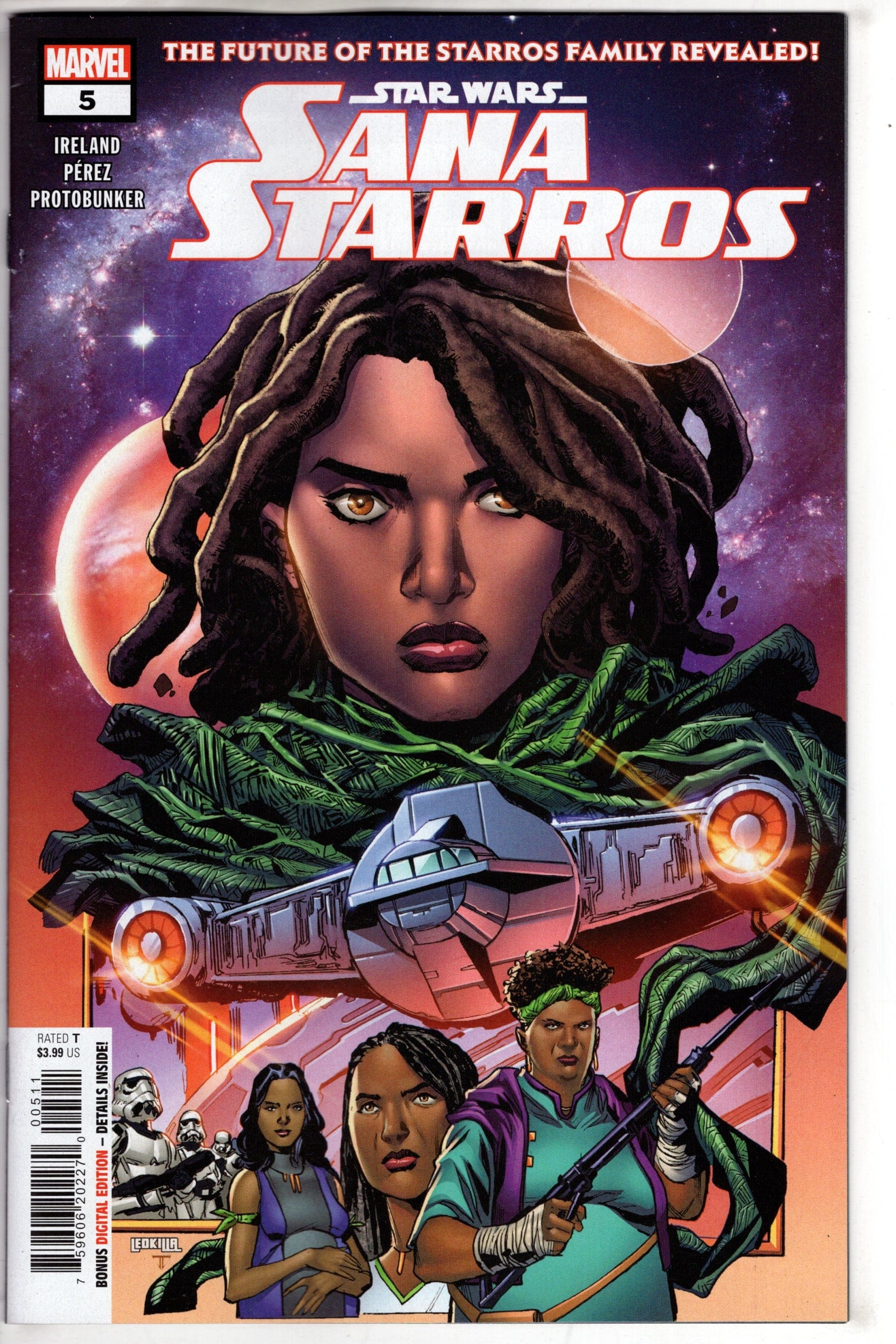 MARVEL PRH COMIC BOOK STAR WARS SANA STARROS #5 (OF 5)