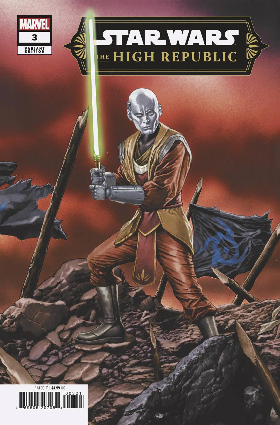 MARVEL PRH COMIC BOOK STAR WARS THE HIGH REPUBLIC #3 MICO SUAYAN CONNECT VAR (VF/NM)