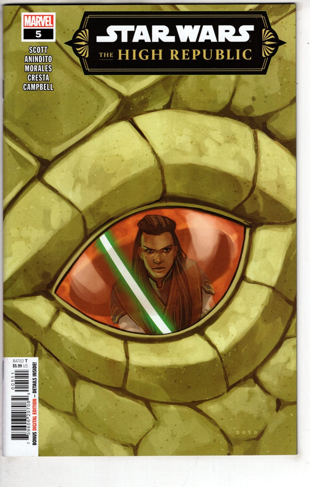 MARVEL PRH COMIC BOOK Star Wars: The High Republic #5 [Phase III] (VF/NM)