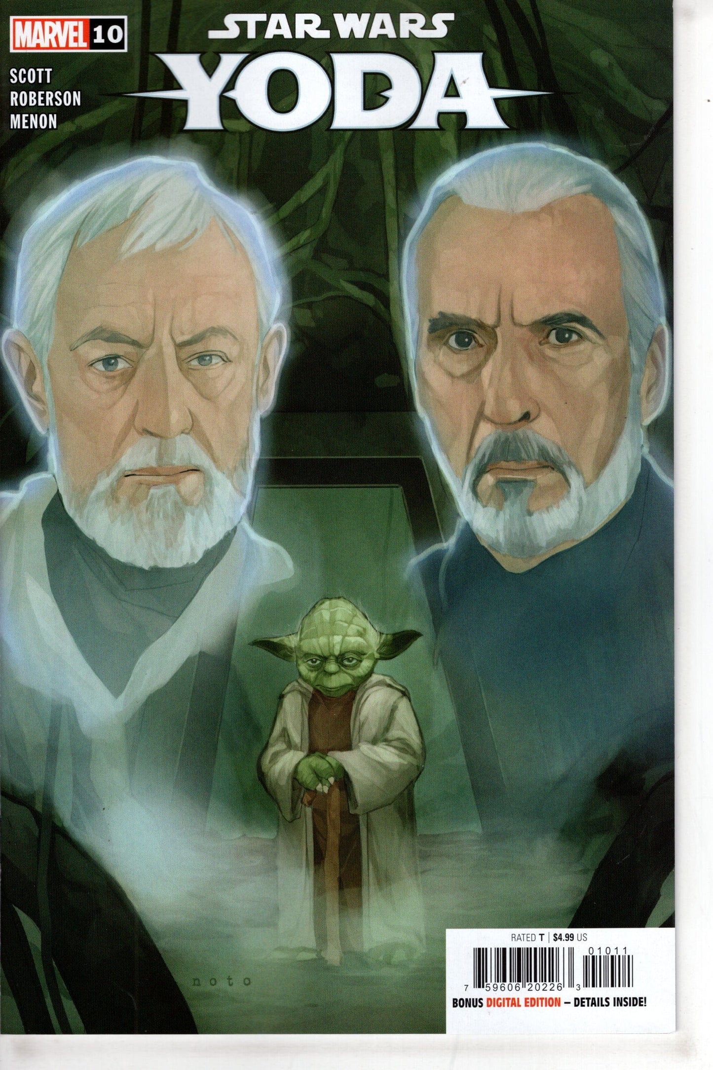 MARVEL PRH COMIC BOOK STAR WARS YODA #10