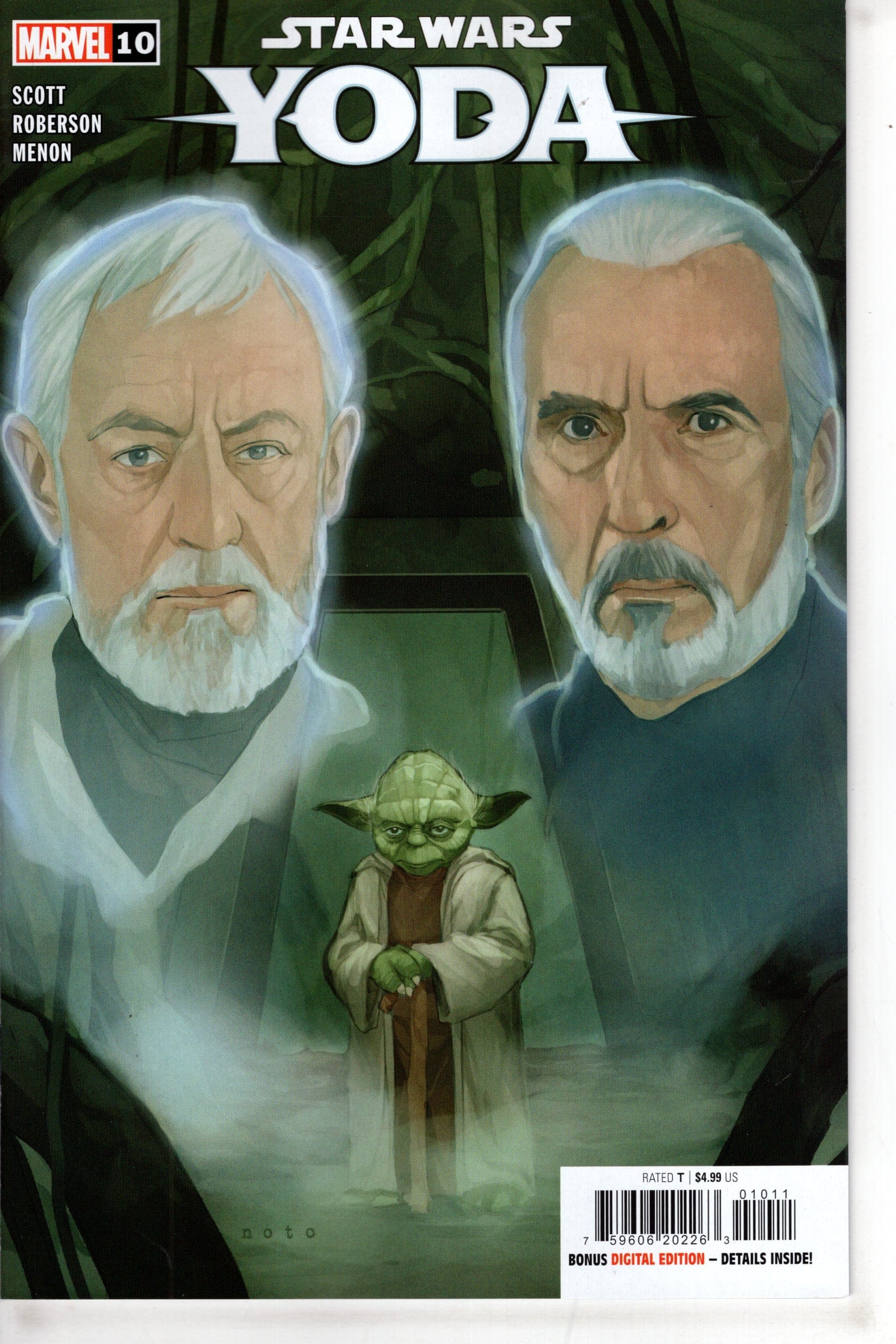 MARVEL PRH COMIC BOOK STAR WARS YODA #10