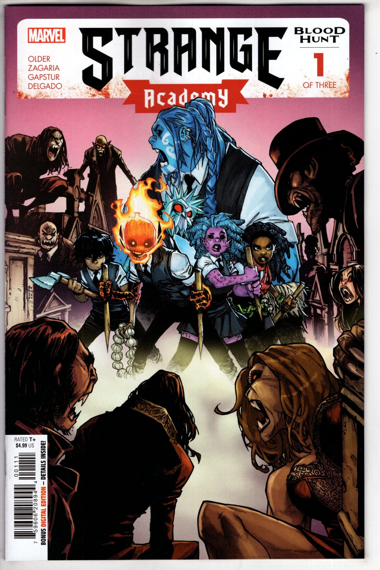 MARVEL PRH COMIC BOOK STRANGE ACADEMY BLOOD HUNT #1