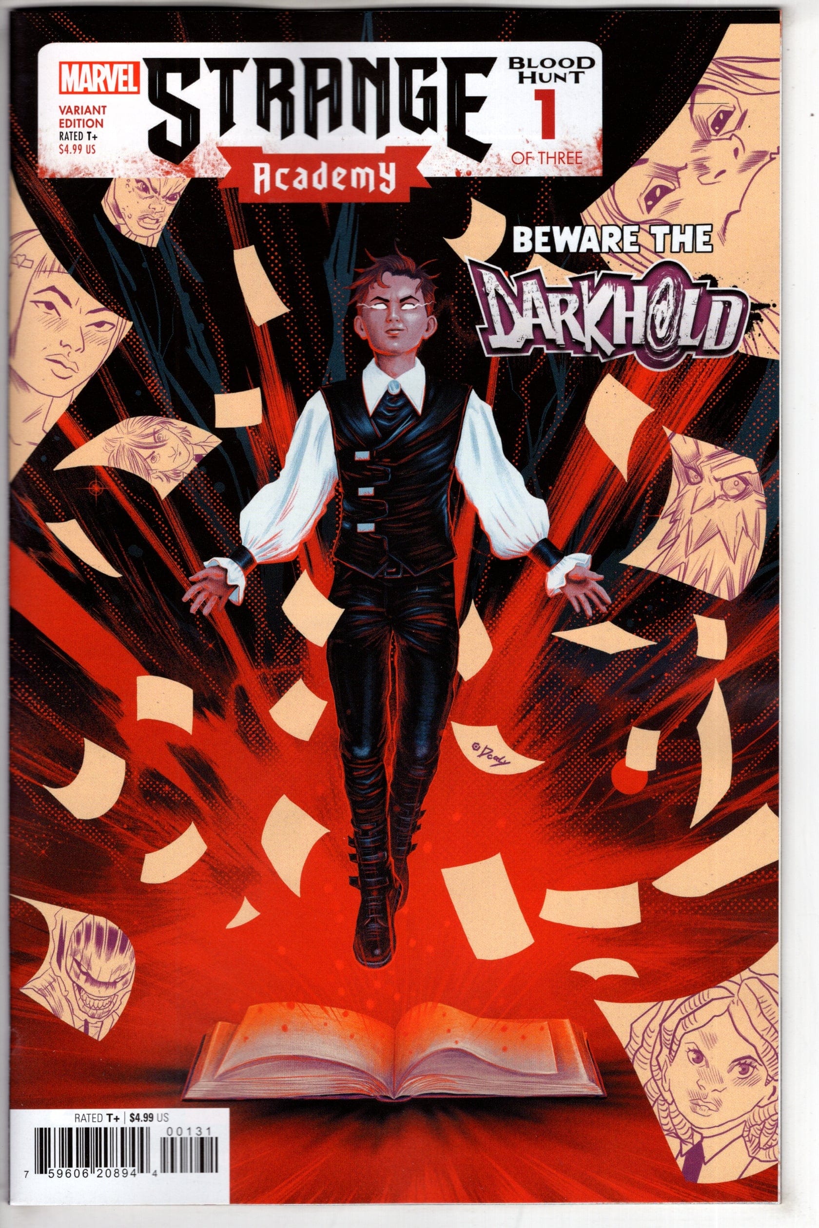 MARVEL PRH COMIC BOOK STRANGE ACADEMY BLOOD HUNT #1 DOALY VAR