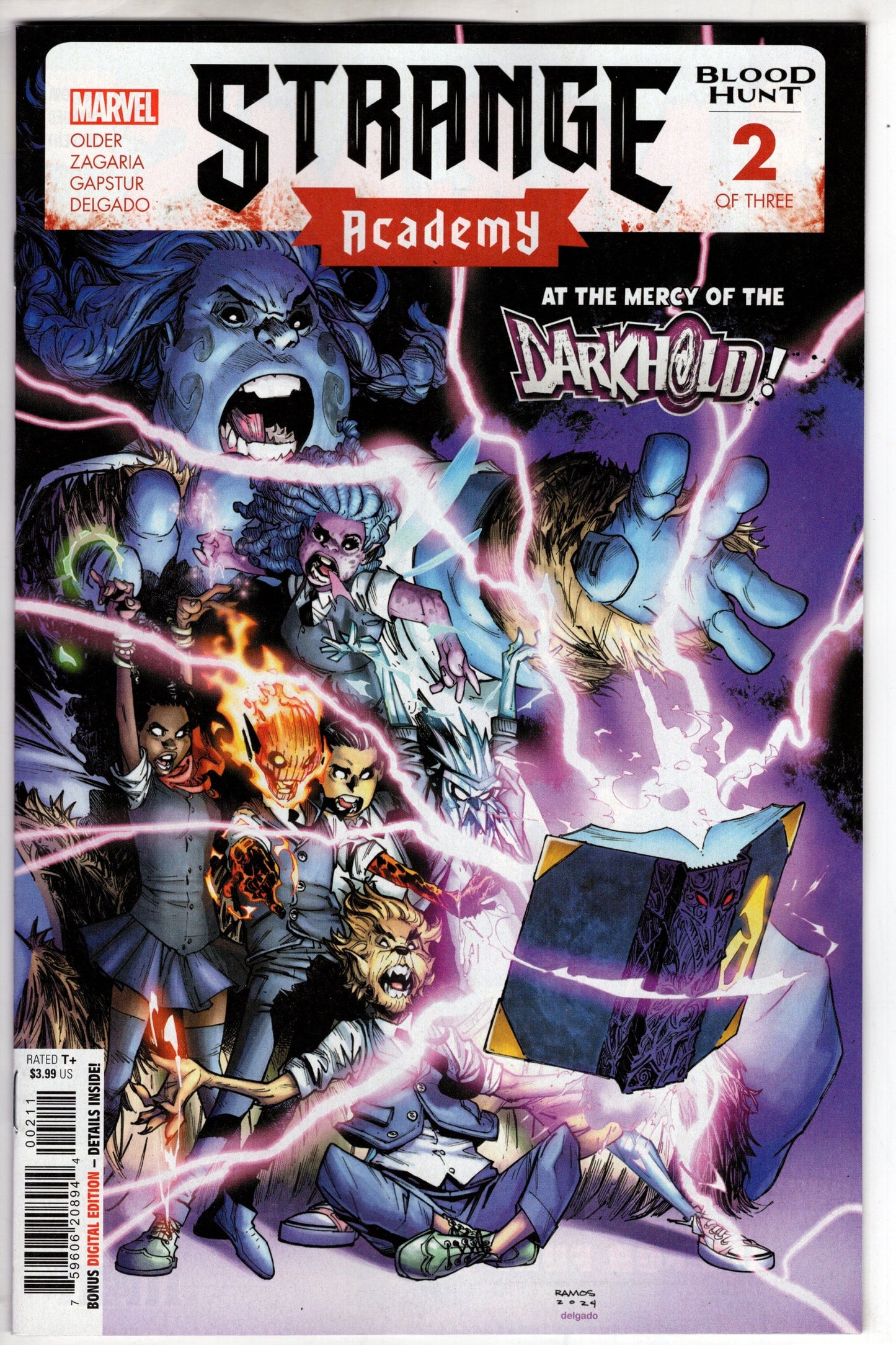 MARVEL PRH COMIC BOOK STRANGE ACADEMY BLOOD HUNT #2