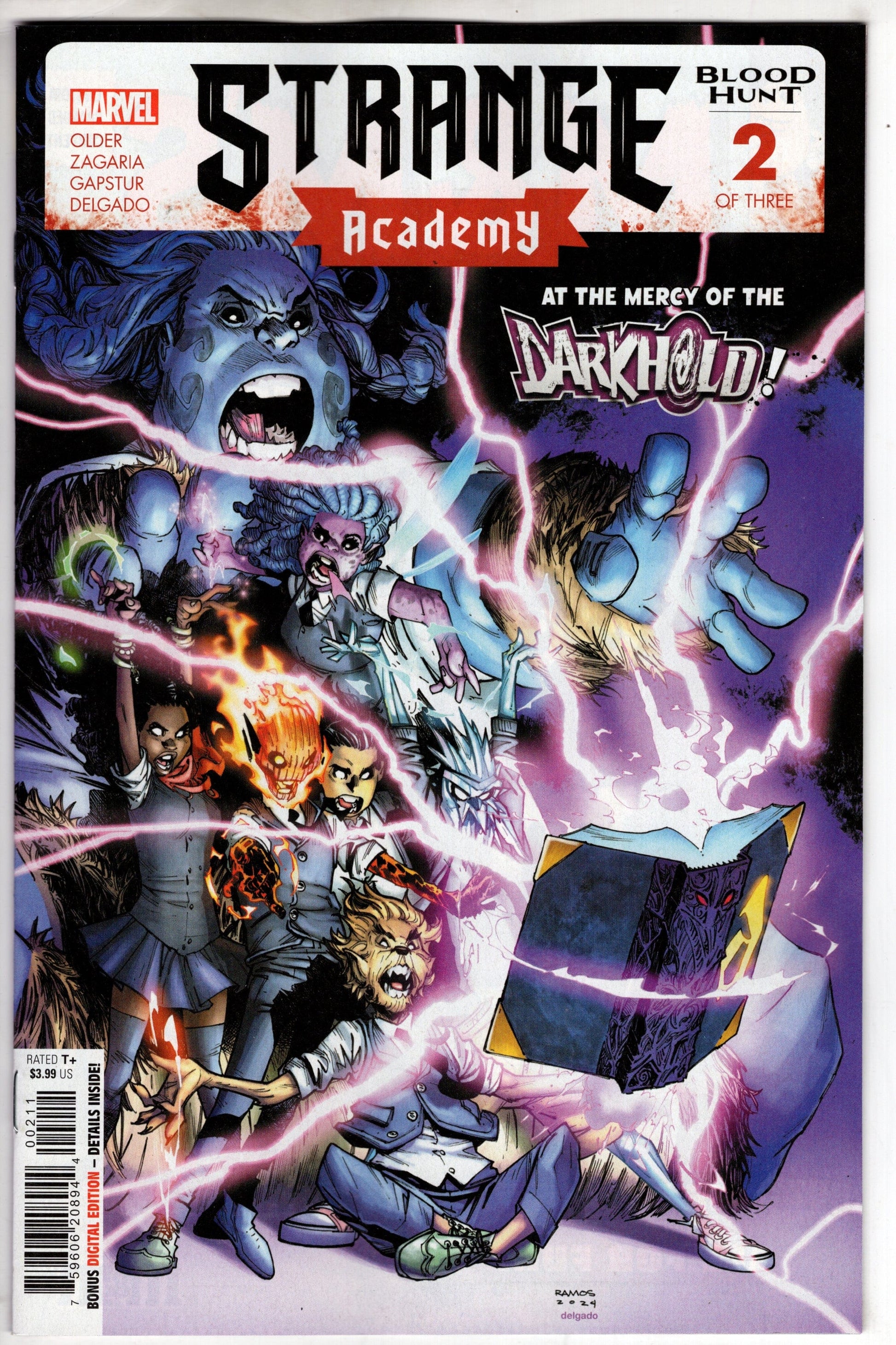 MARVEL PRH COMIC BOOK STRANGE ACADEMY BLOOD HUNT #2