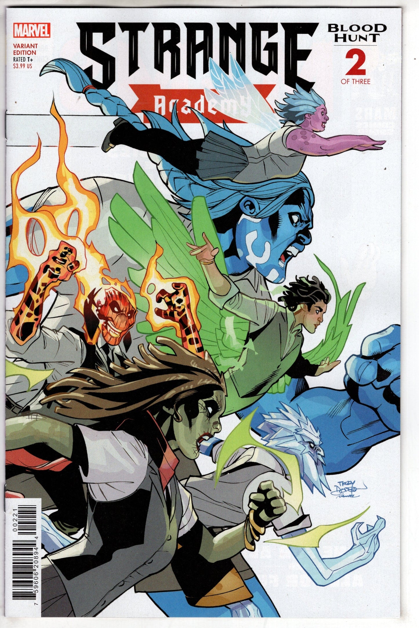 MARVEL PRH COMIC BOOK STRANGE ACADEMY BLOOD HUNT #2 TERRY DODSON VAR