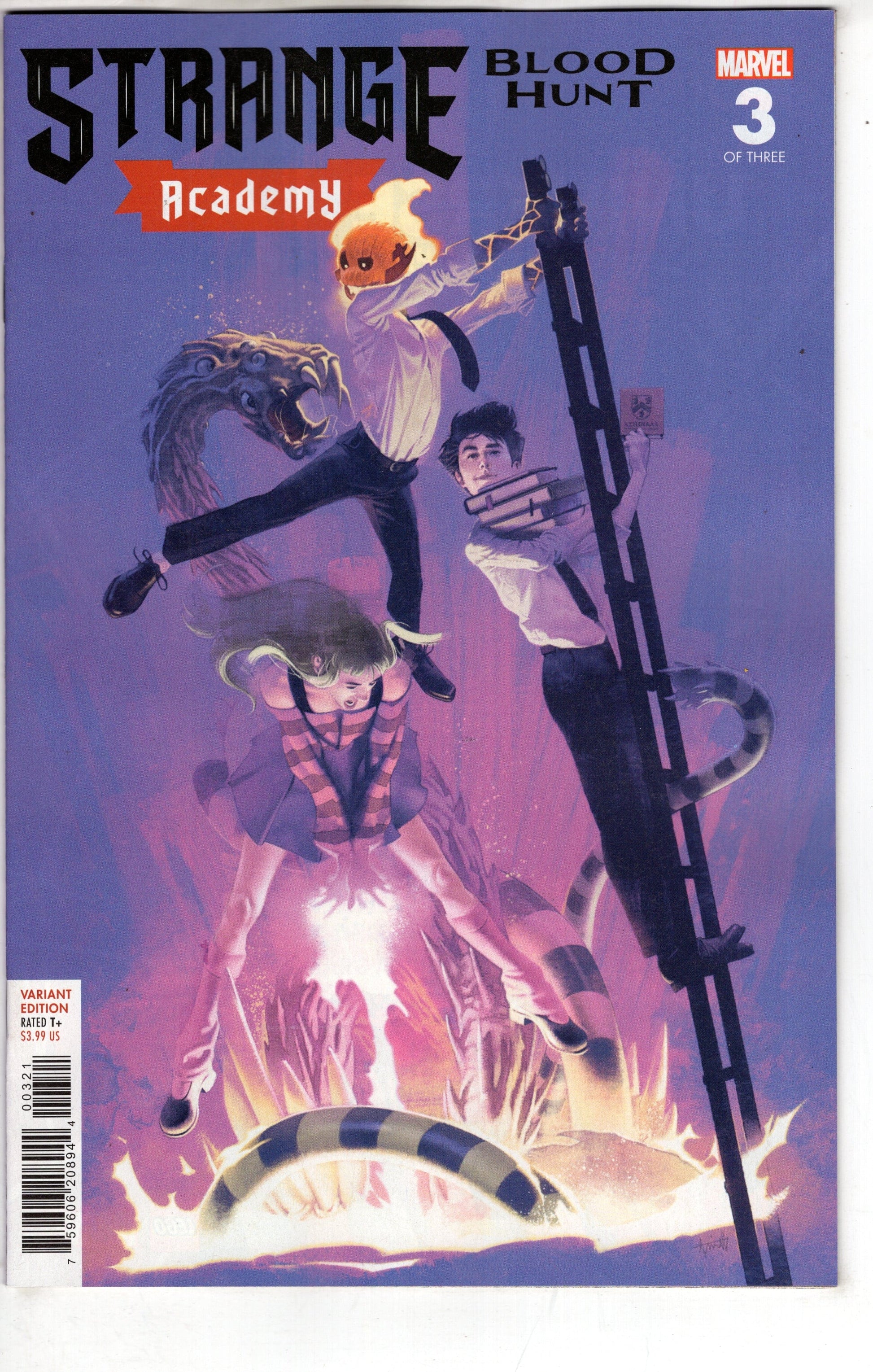 MARVEL PRH COMIC BOOK STRANGE ACADEMY BLOOD HUNT #3 (OF 3) MARC ASPINALL VAR