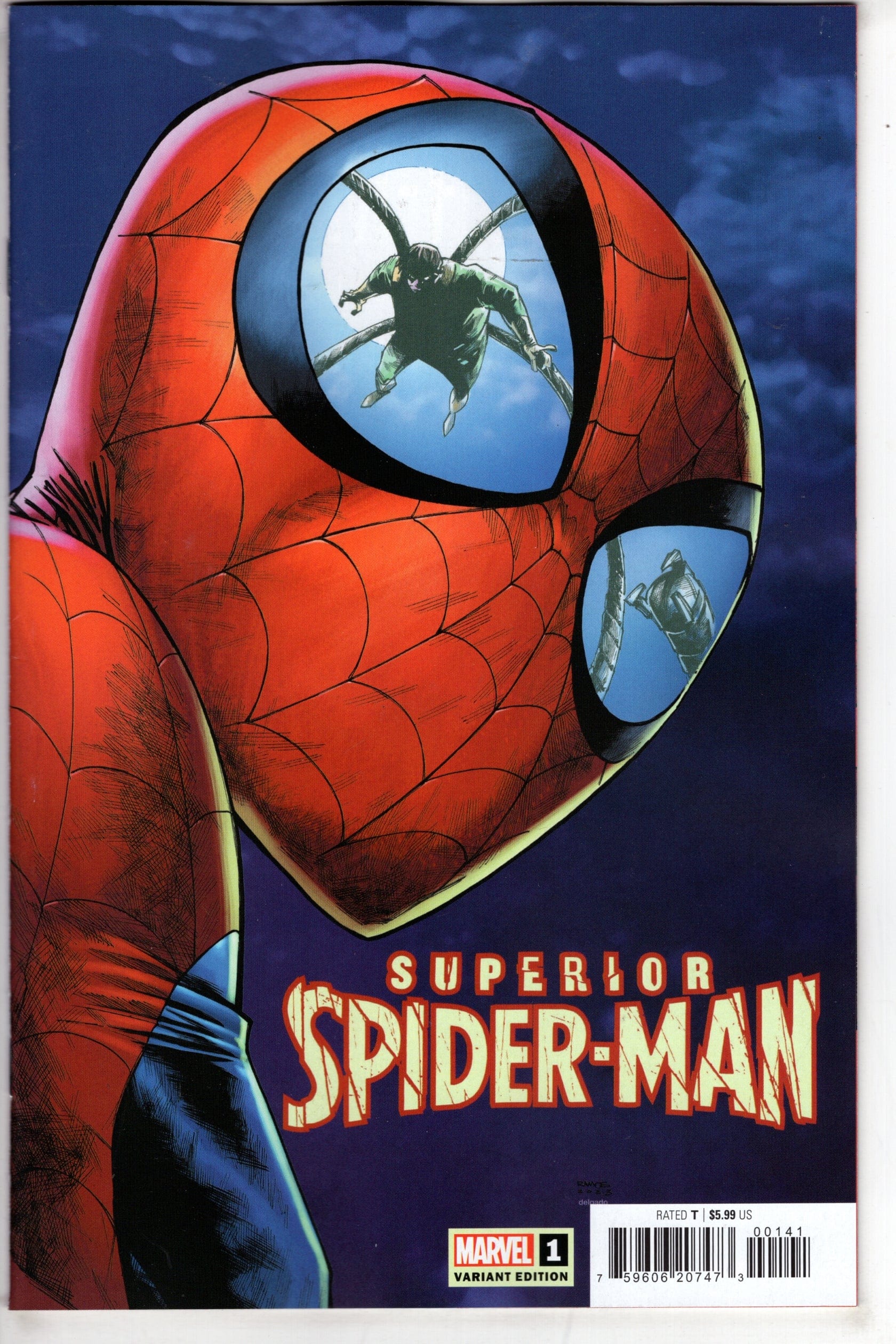 MARVEL PRH COMIC BOOK SUPERIOR SPIDER-MAN #1 HUMBERTO RAMOS VAR