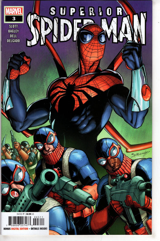 MARVEL PRH COMIC BOOK SUPERIOR SPIDER-MAN #3