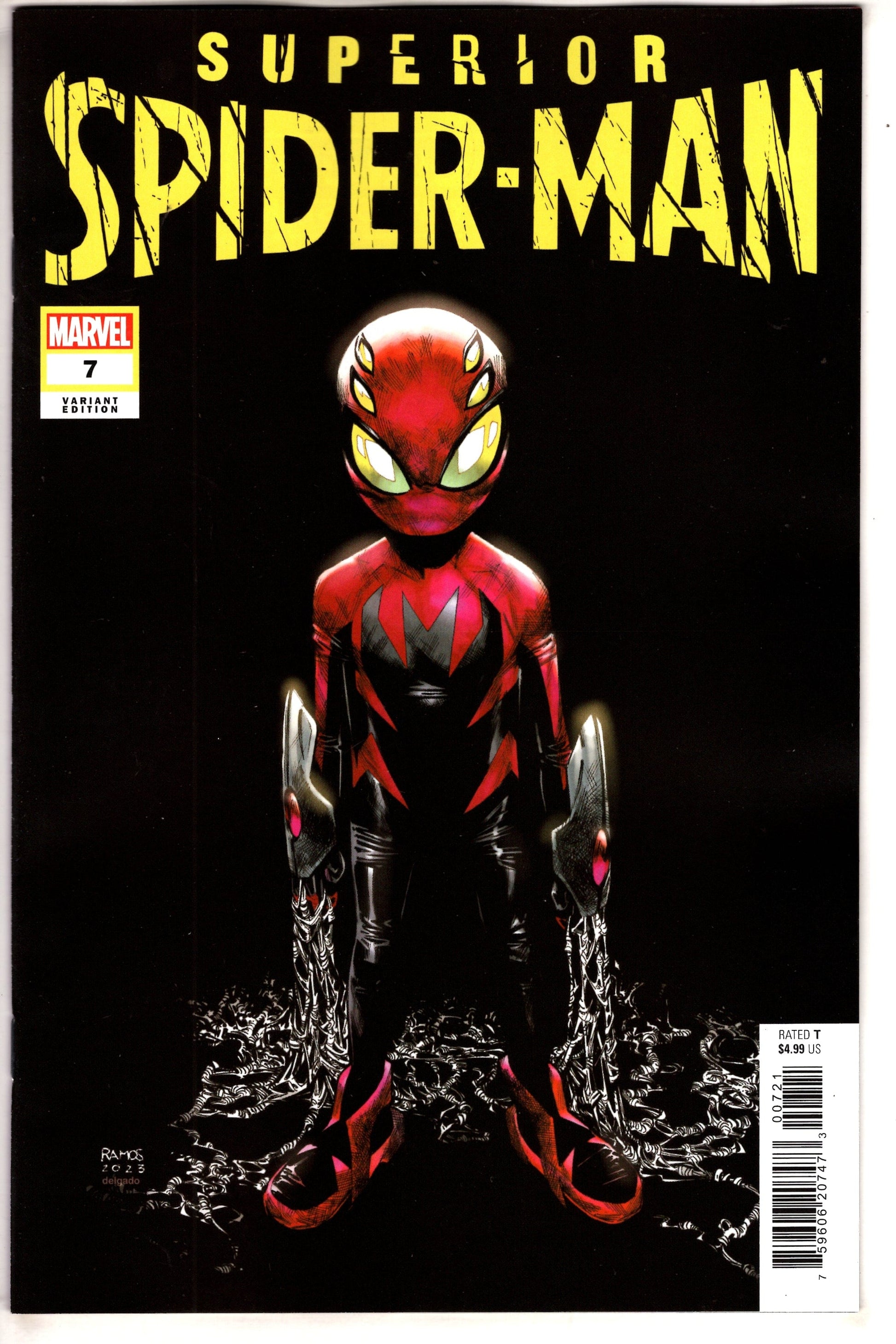 MARVEL PRH COMIC BOOK SUPERIOR SPIDER-MAN #7 HUMBERTO RAMOS VAR
