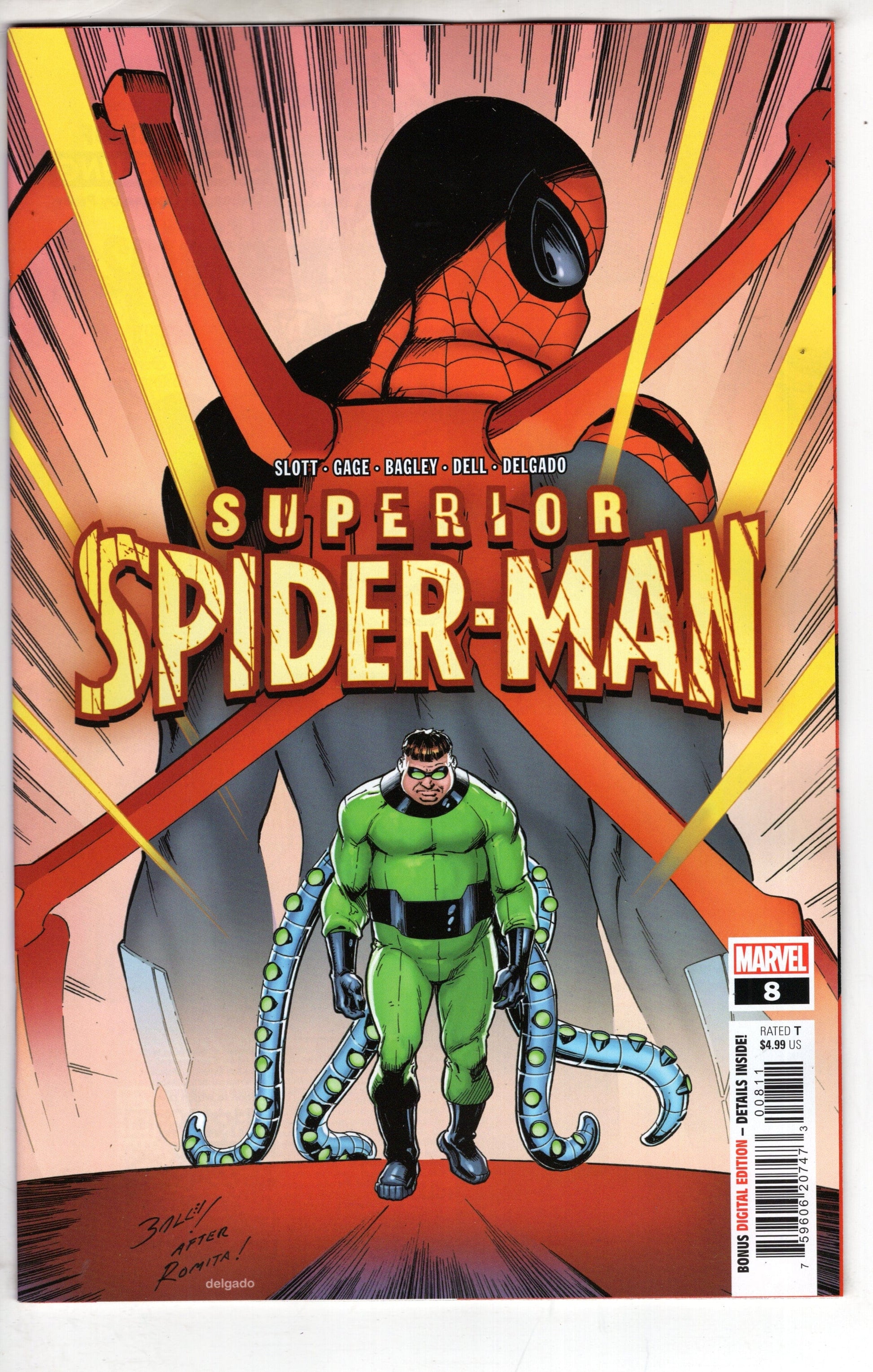 MARVEL PRH COMIC BOOK SUPERIOR SPIDER-MAN #8