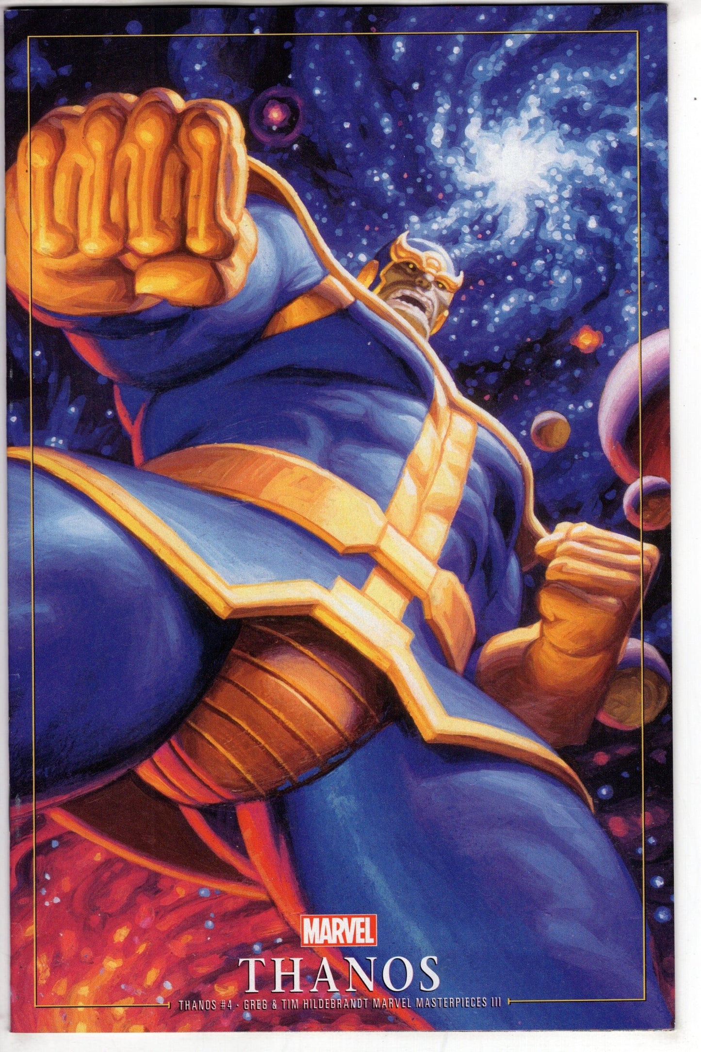 MARVEL PRH COMIC BOOK THANOS #4 HILDEBRANDT THANOS MMP III VAR