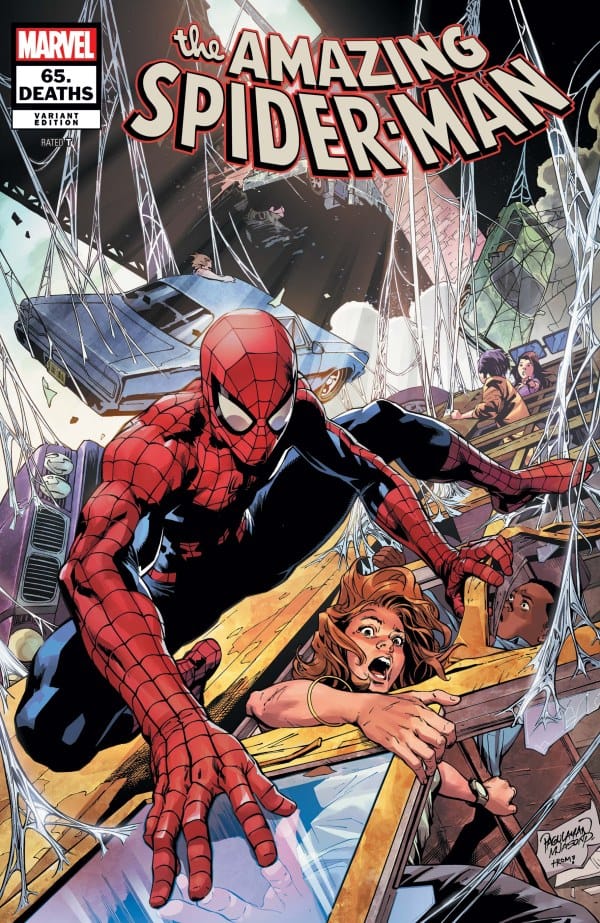 MARVEL PRH COMIC BOOK The Amazing Spider-Man #65.DEATHS Carlo Pagulayan Variant (VF/NM)