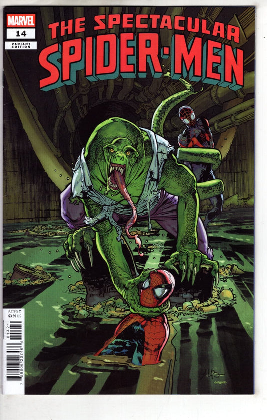 MARVEL PRH COMIC BOOK THE SPECTACULAR SPIDER-MEN #14 ANDREI BRESSAN VAR (VF/NM)